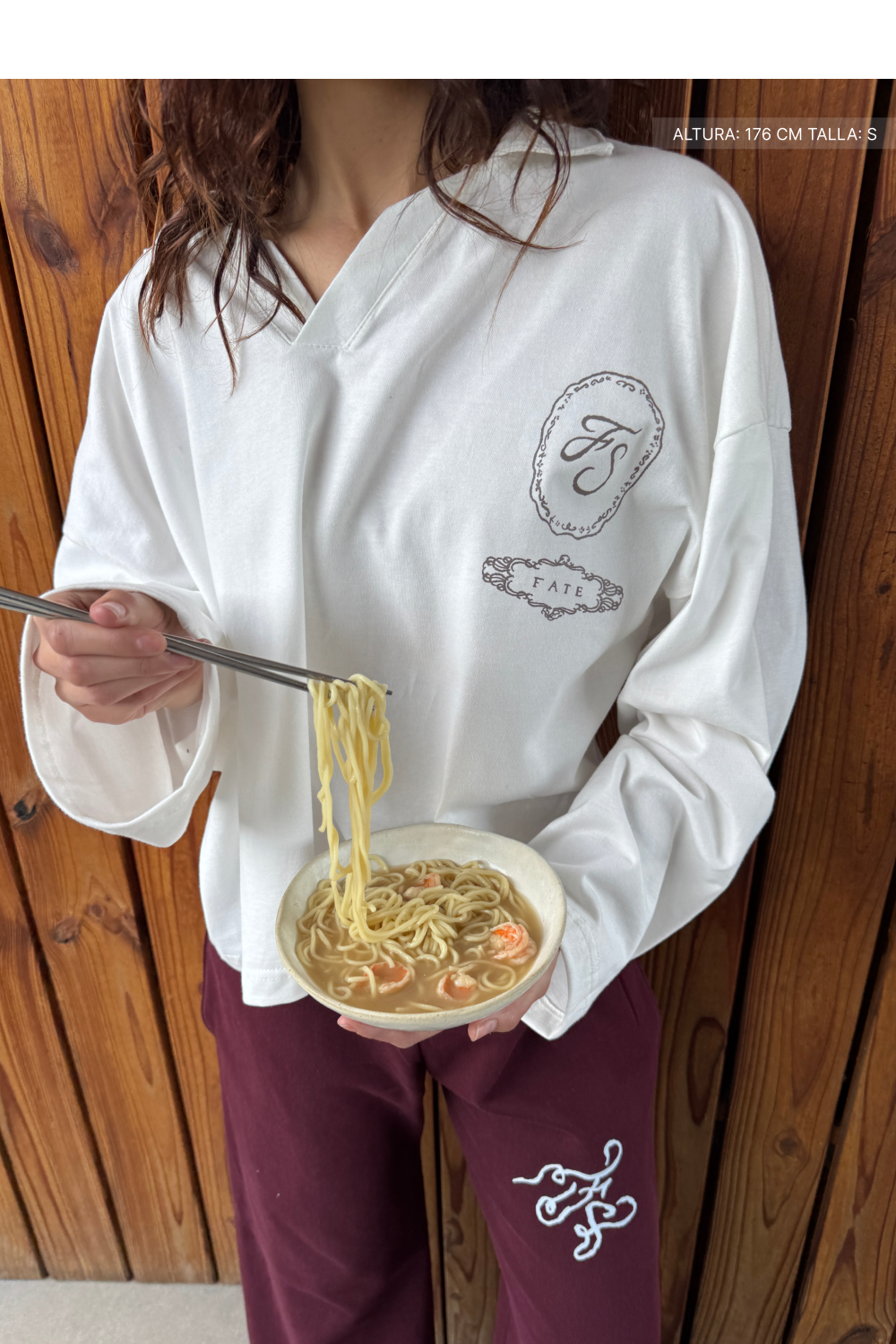 Chalice Longsleeve Polo Ivory