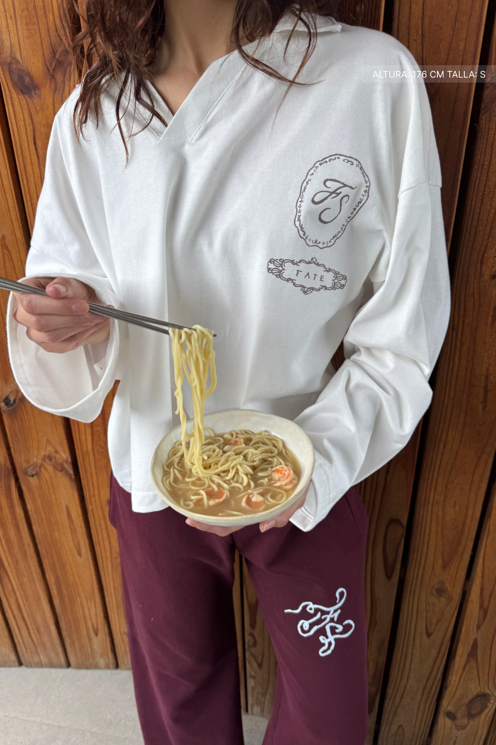 Chalice Longsleeve Polo Ivory
