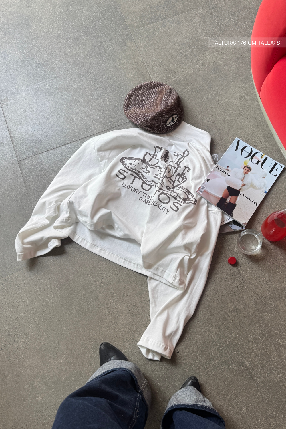 Chalice Longsleeve Polo Ivory