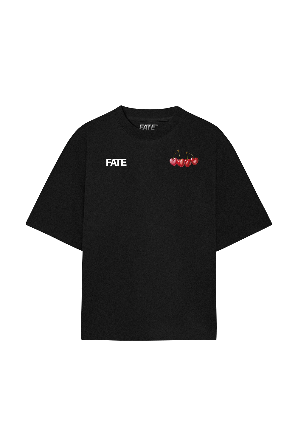 Cherry Tee Black