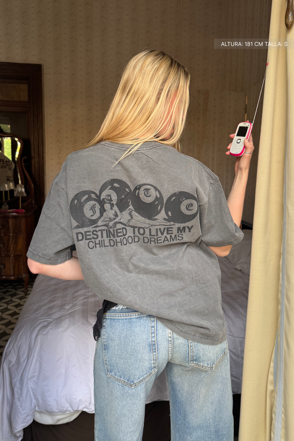 Chillhood Dreams Tee Washed Grey