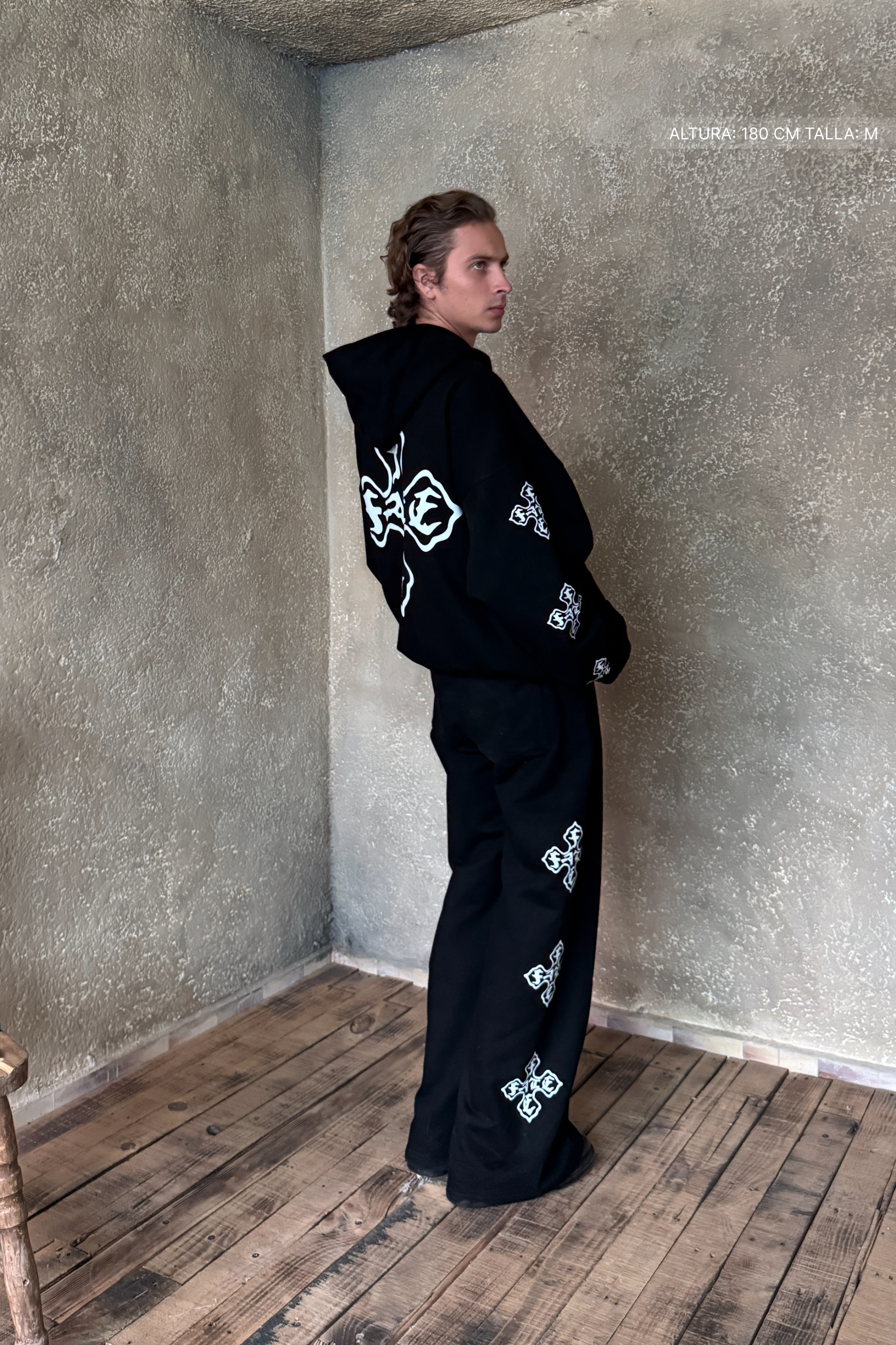 Cross Of Fate Hoodie Vantablack