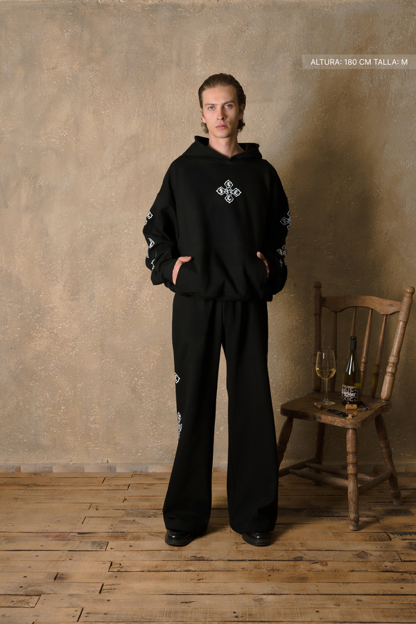 Cross Of Fate Hoodie Vantablack