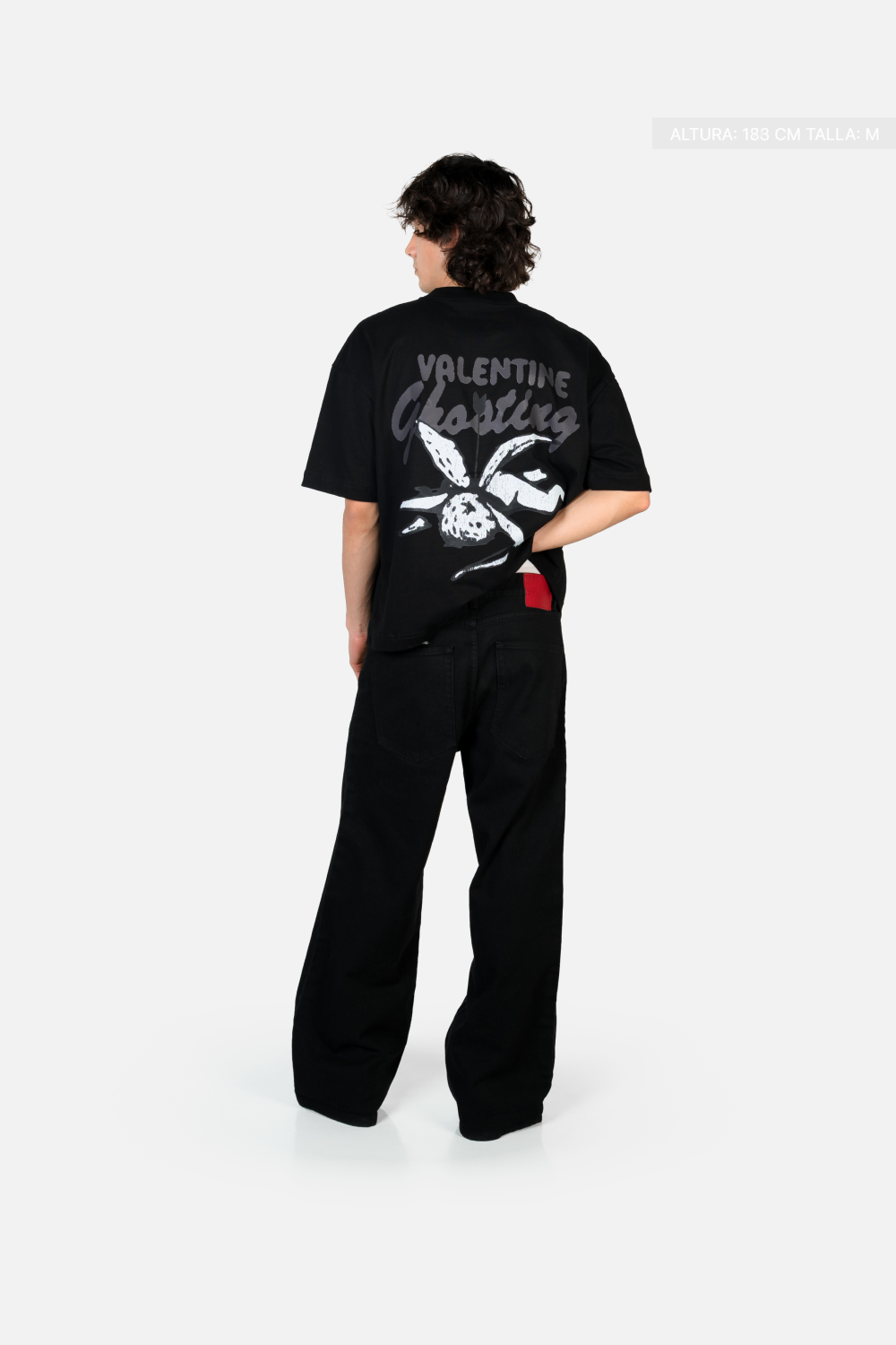 Cupid Ghosting Tee Black
