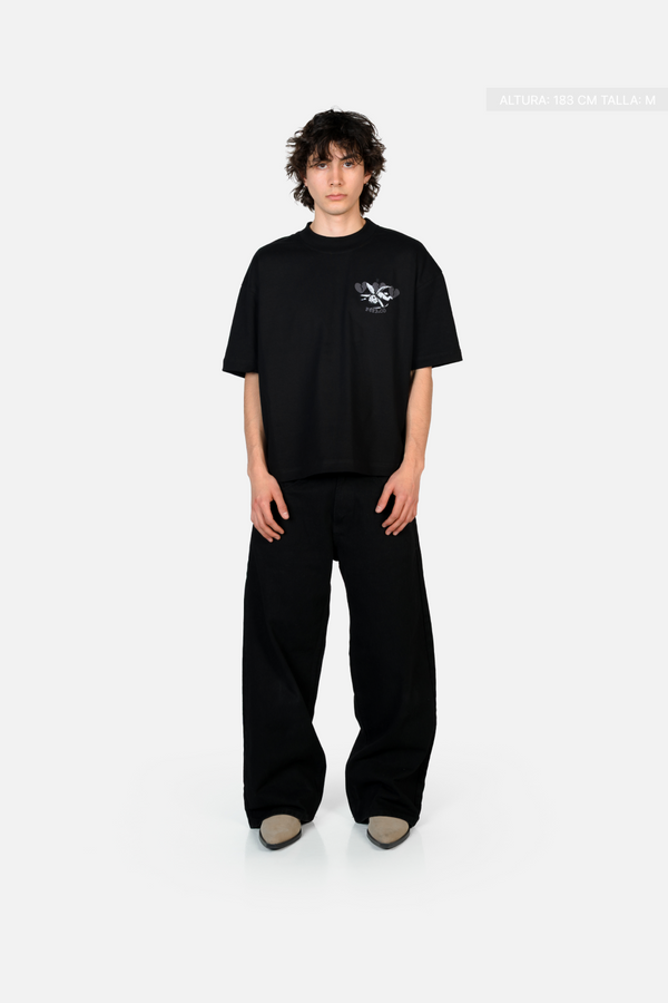 Cupid Ghosting Tee Black