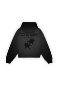All My Fears Hoodie Faded Black