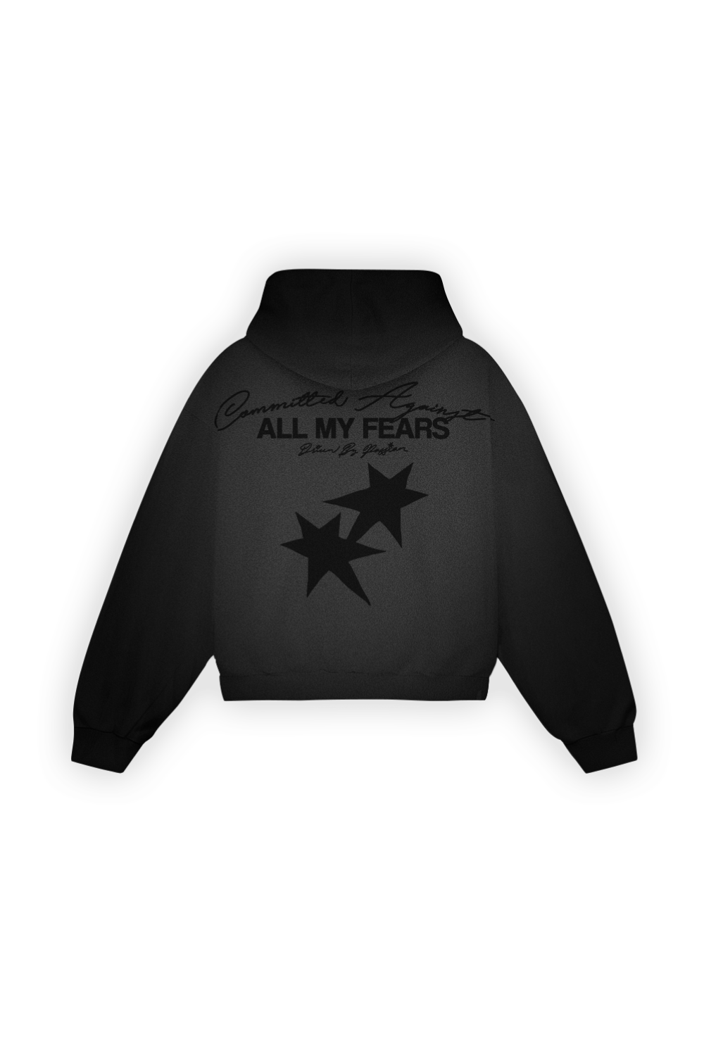 All My Fears Hoodie Faded Black