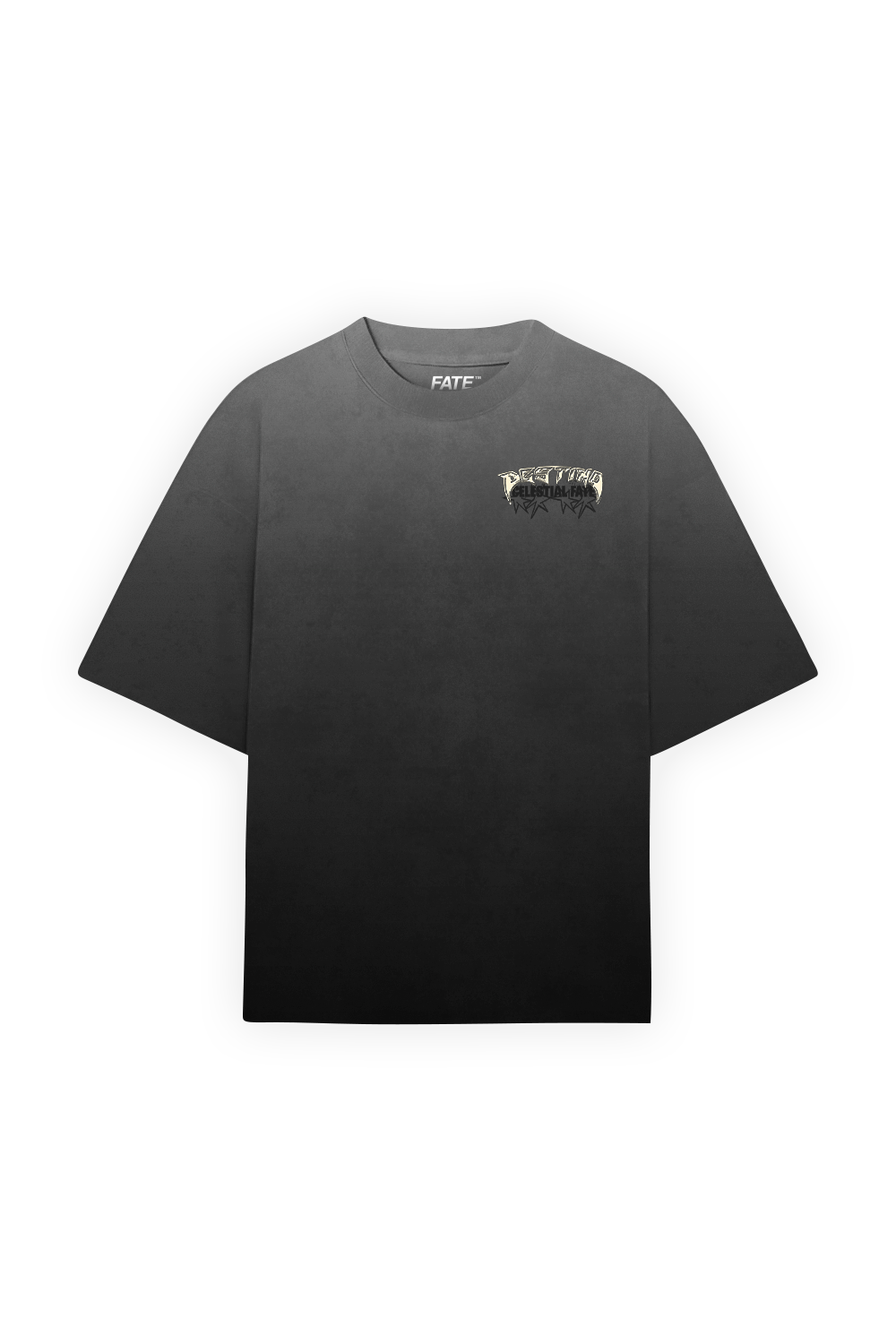 Celestial Fate Tee Faded Black