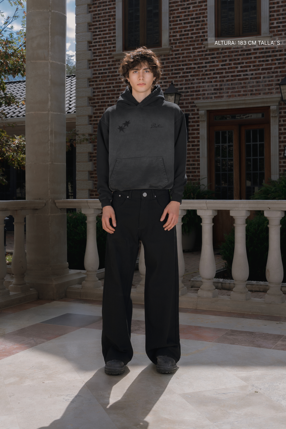 All My Fears Hoodie Faded Black