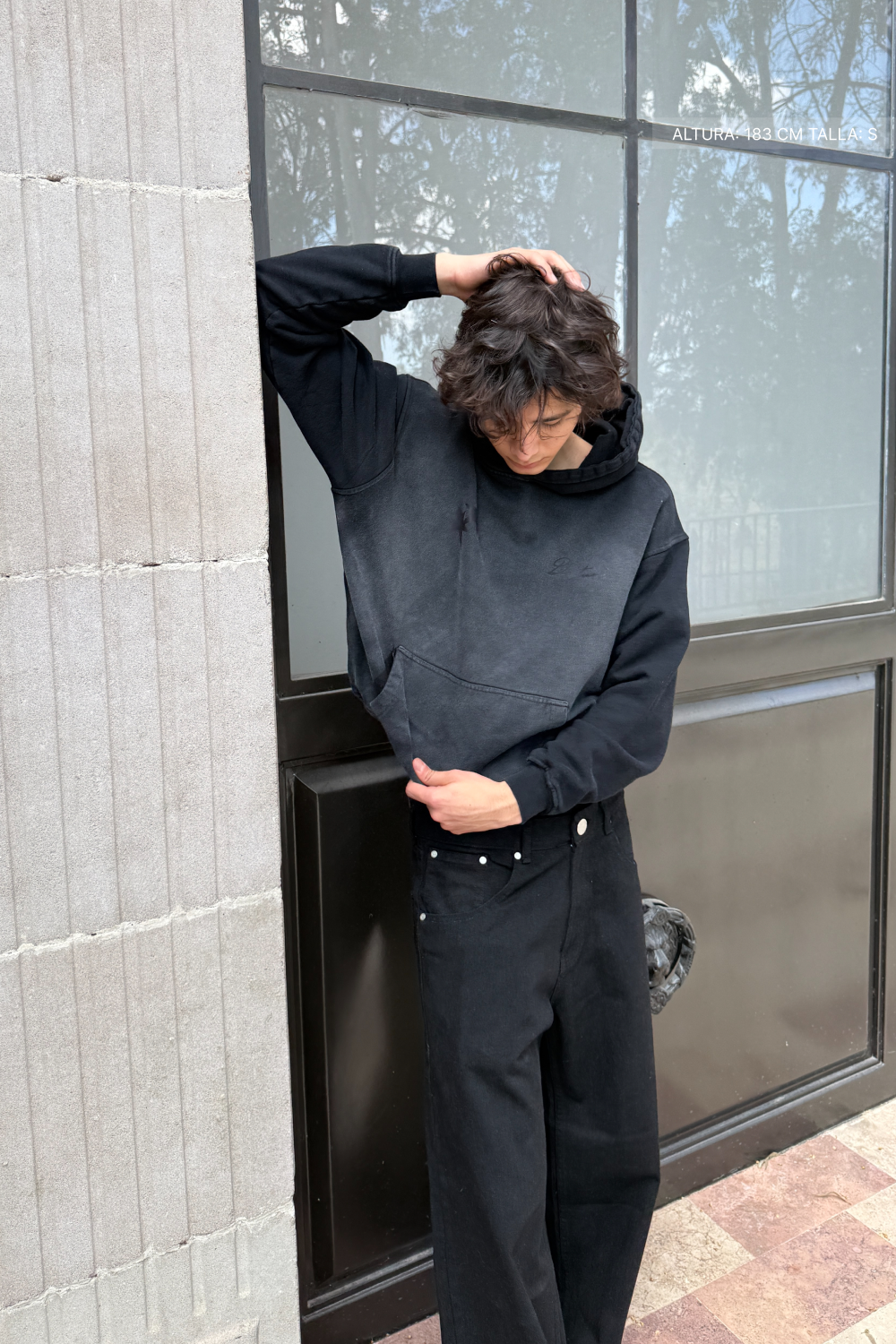 All My Fears Hoodie Faded Black