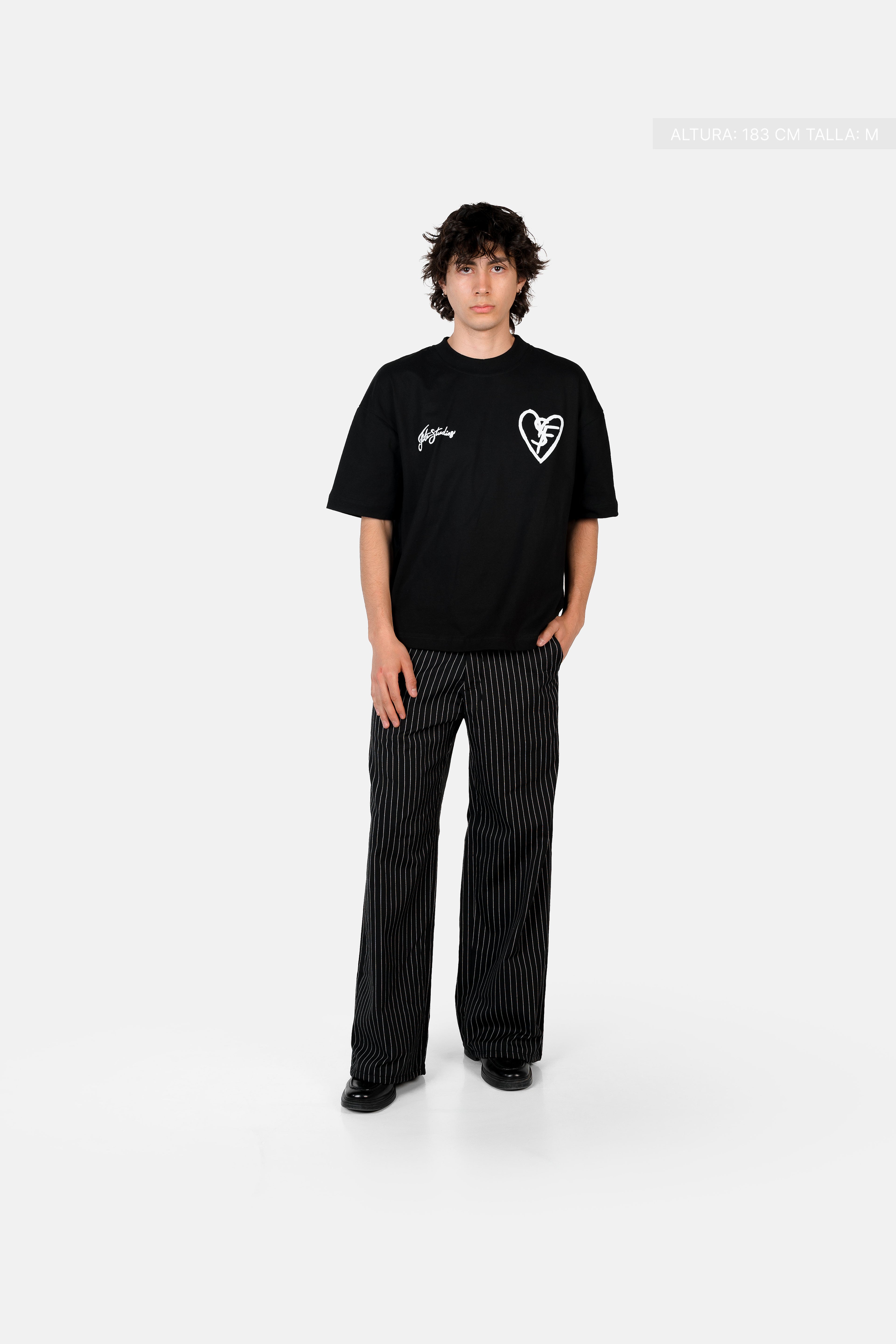 SF Heart Fate Studios Tee Black