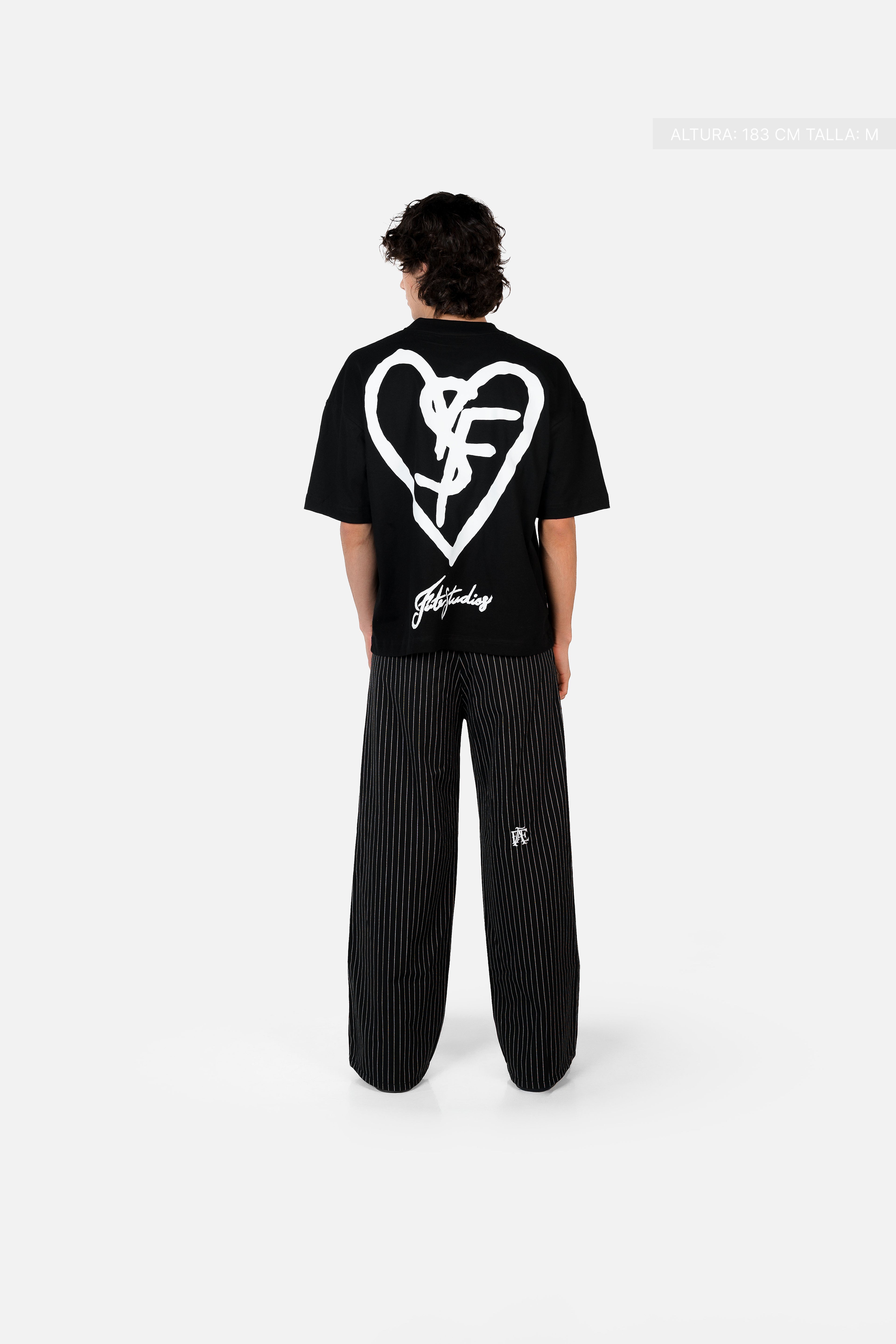 SF Heart Fate Studios Tee Black