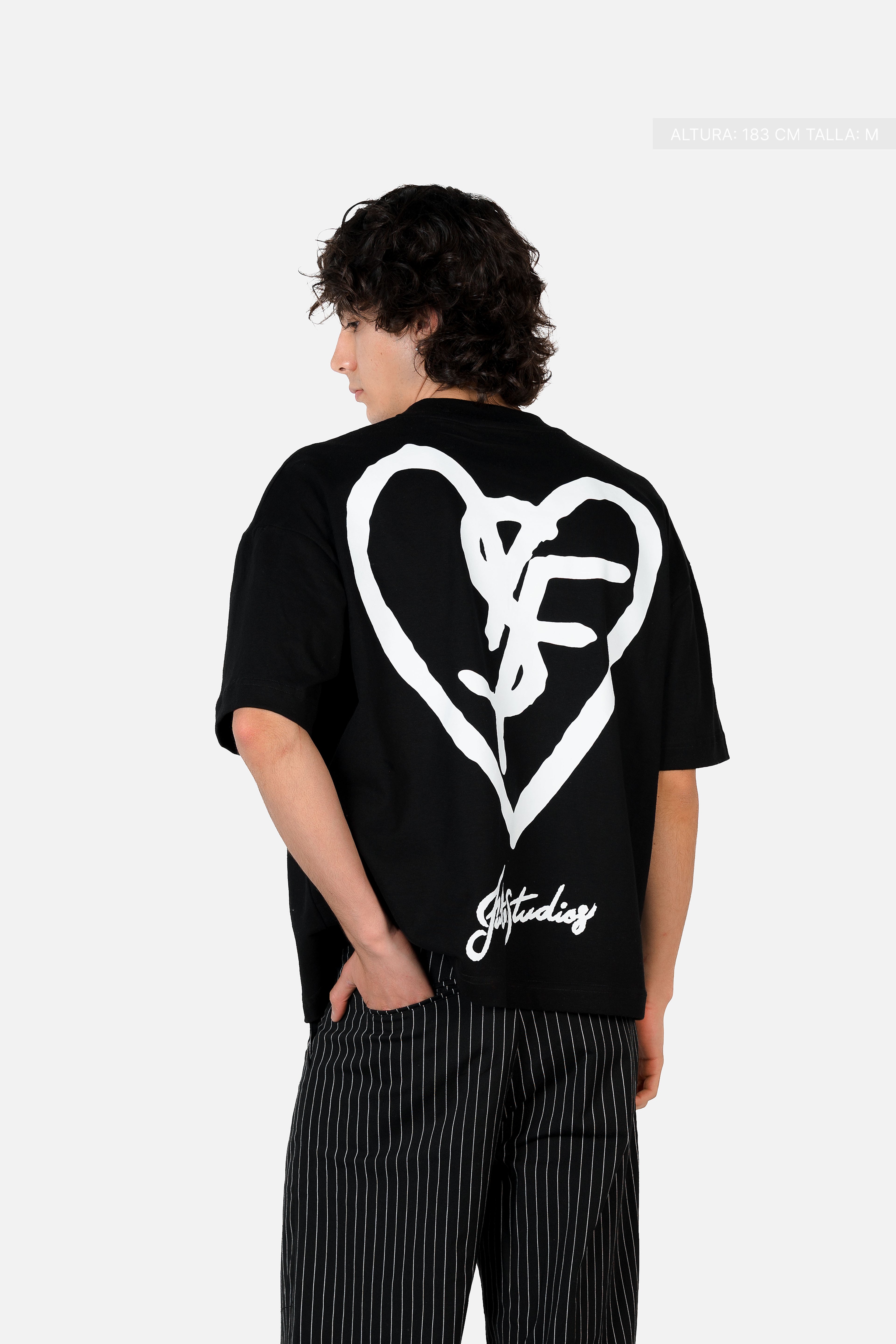 SF Heart Fate Studios Tee Black