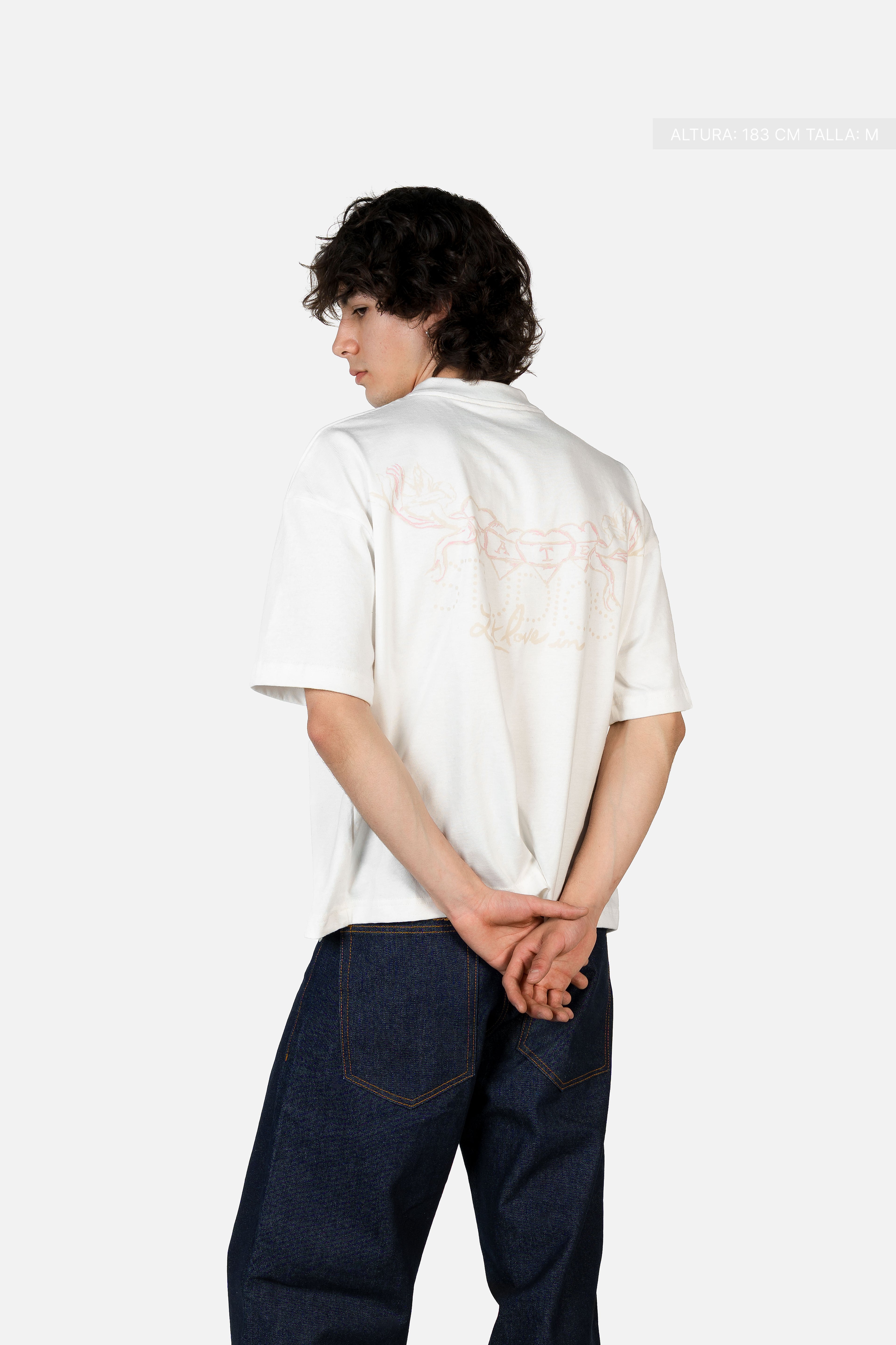 Fate Studios Let Love In Tee Ivory