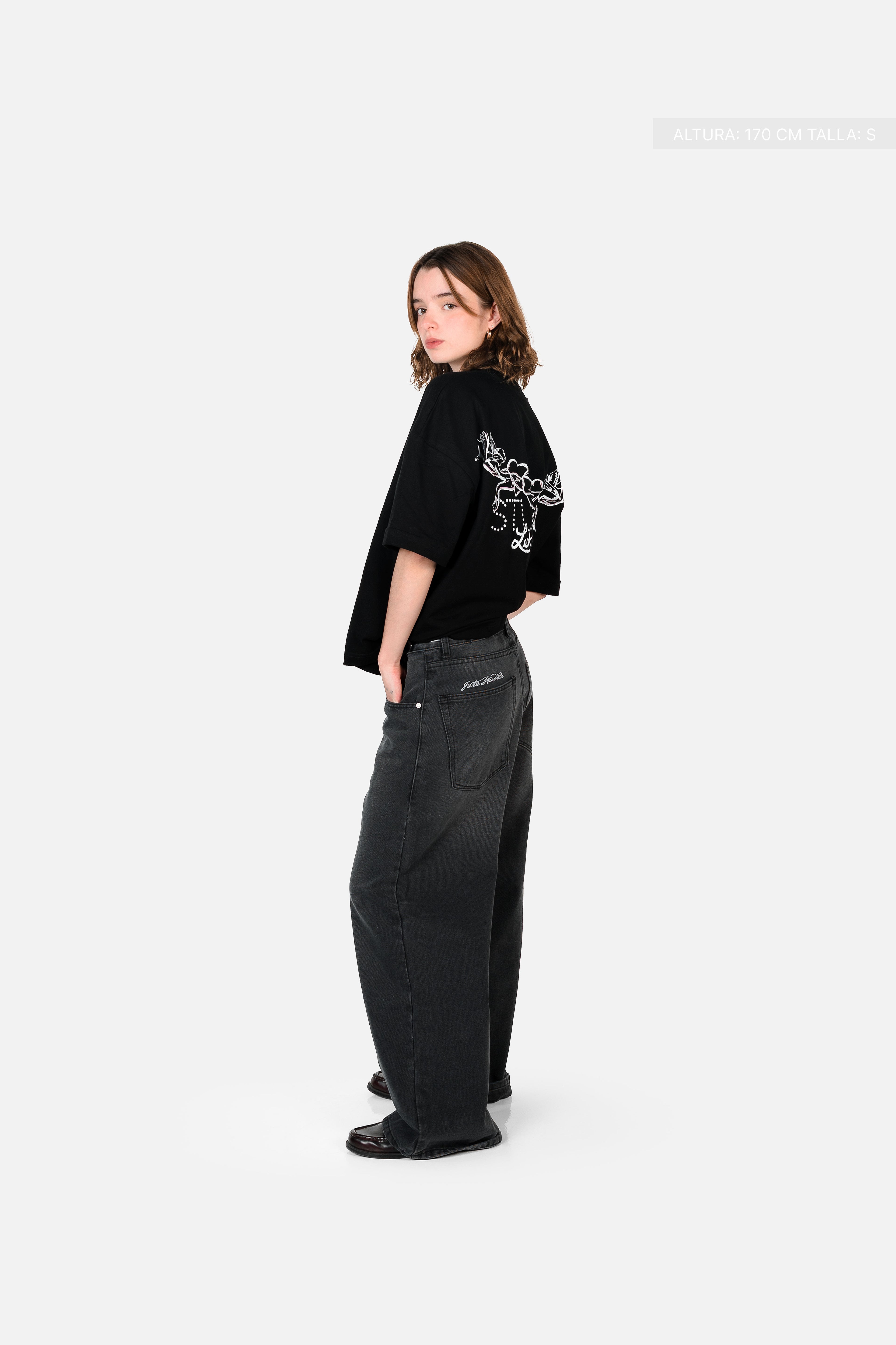 Fate Studios Let Love In Tee Black