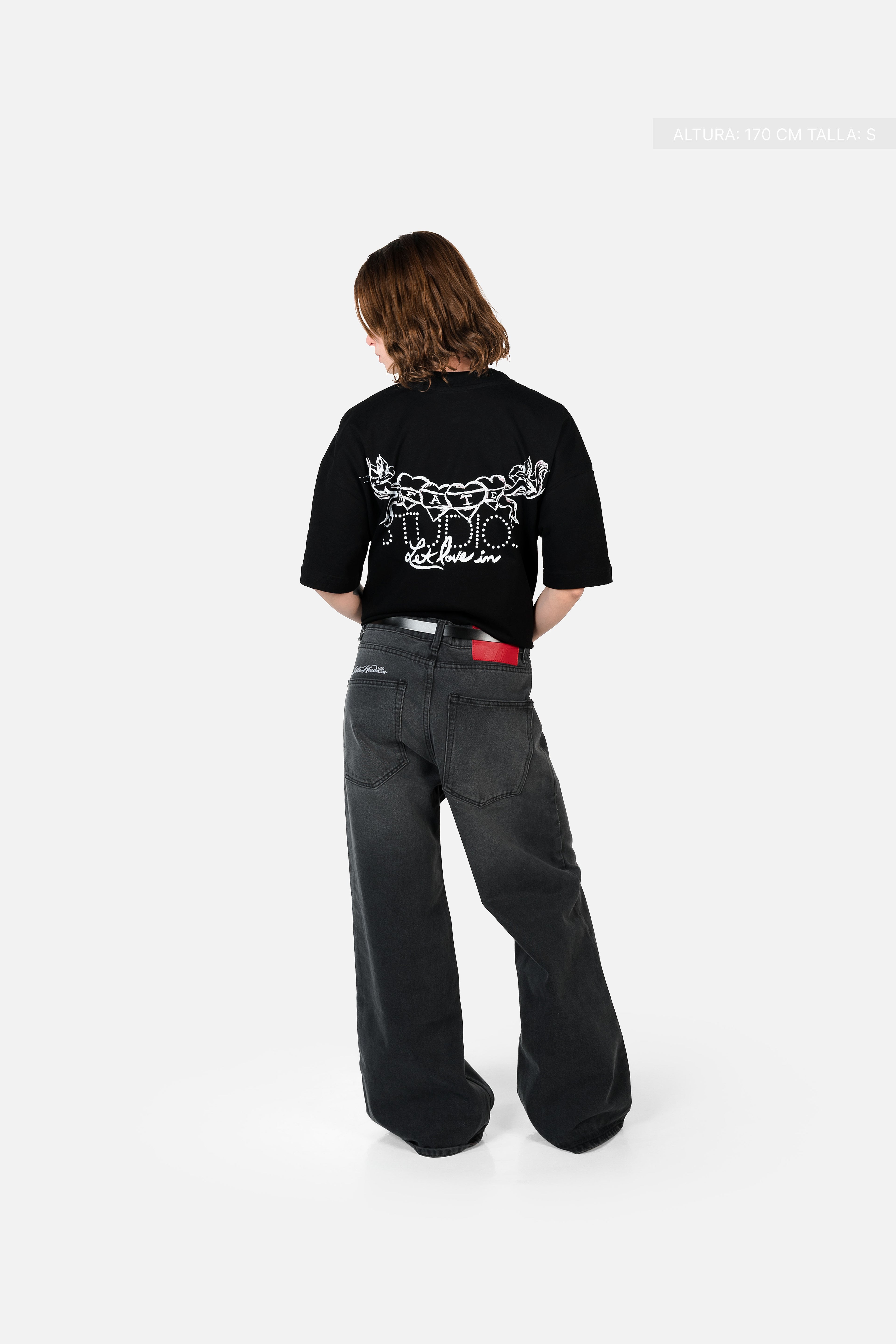 Fate Studios Let Love In Tee Black