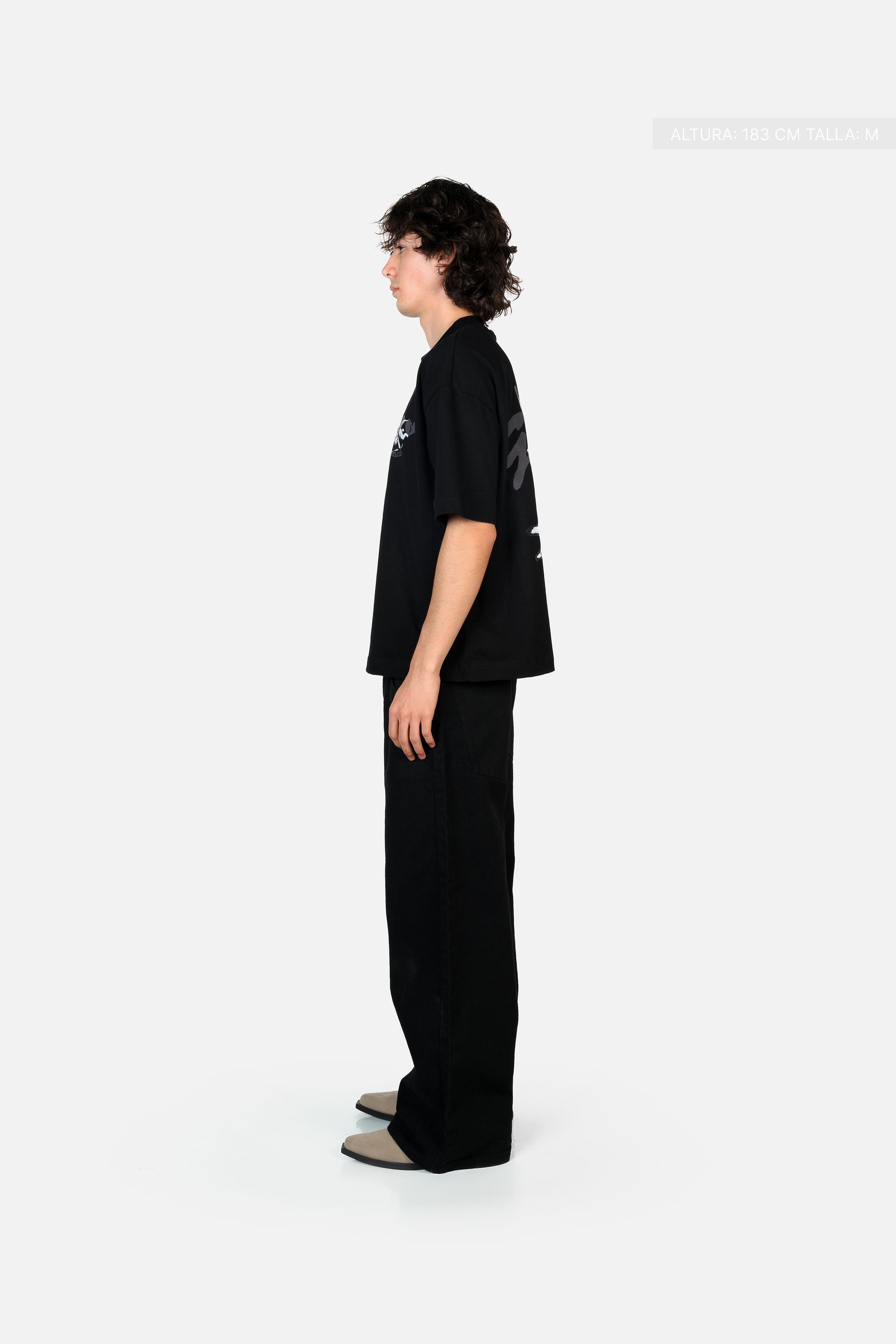 Cupid Ghosting Tee Black
