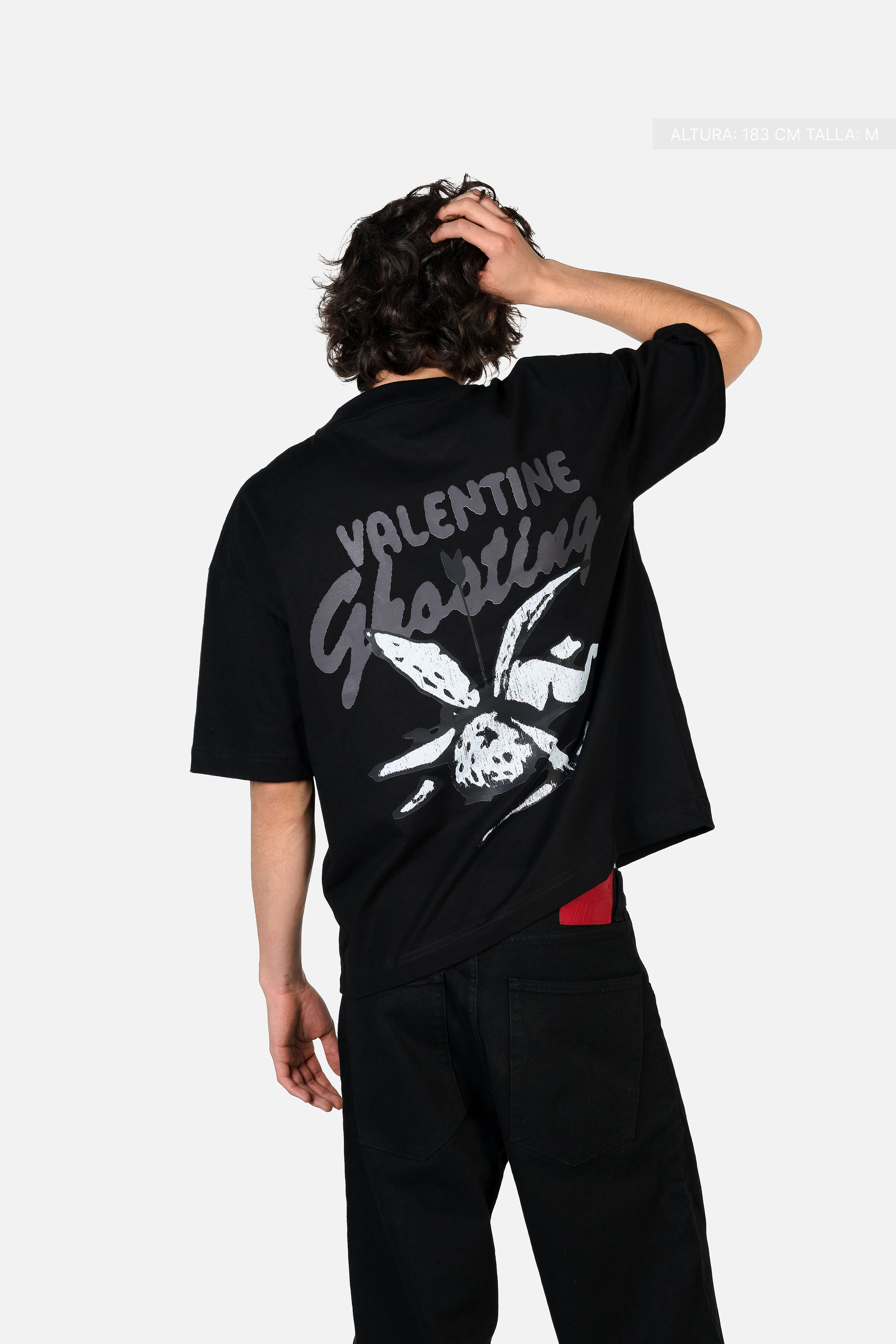 Cupid Ghosting Tee Black