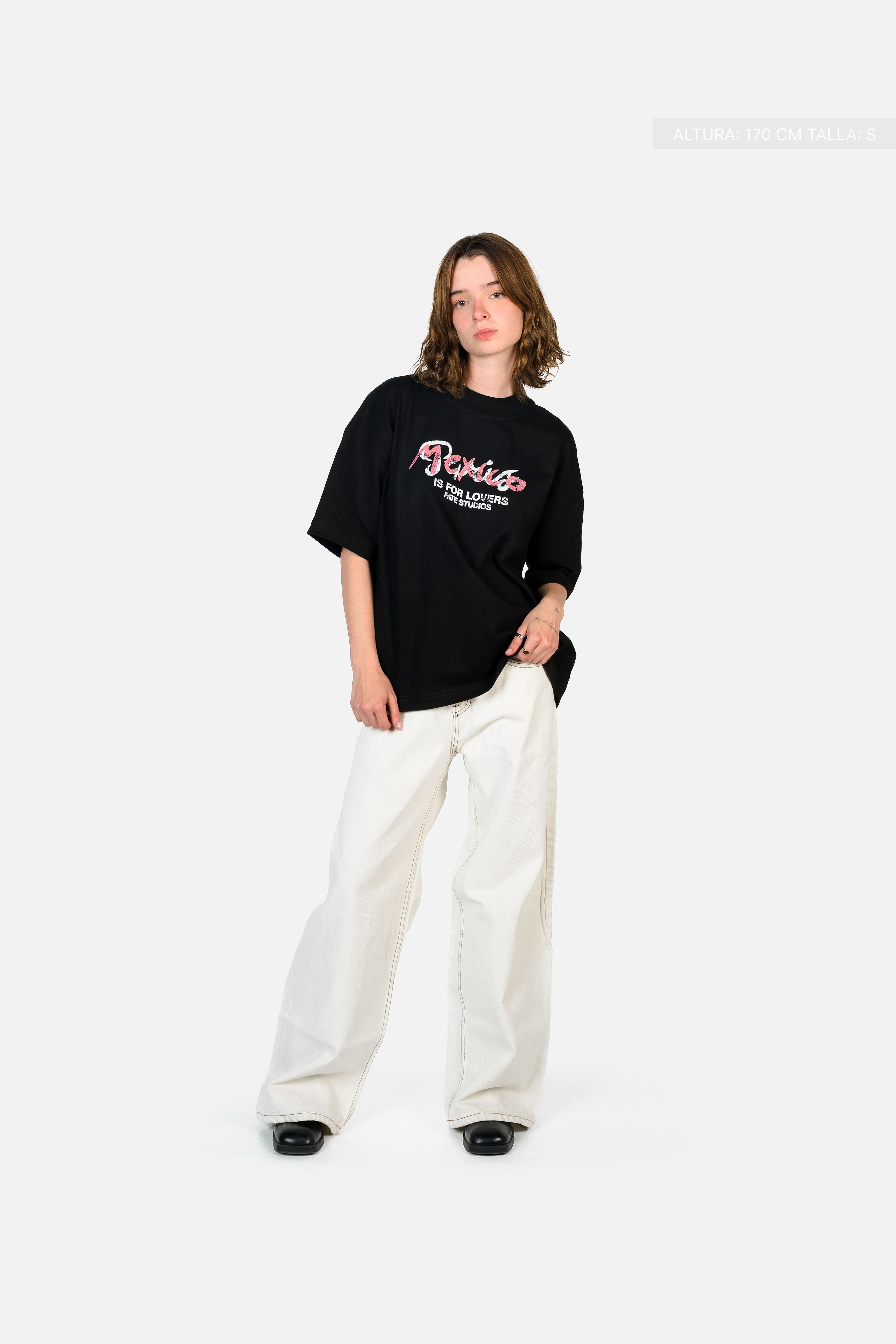 Mexico Is For Lovers Fate Studios Tee Black