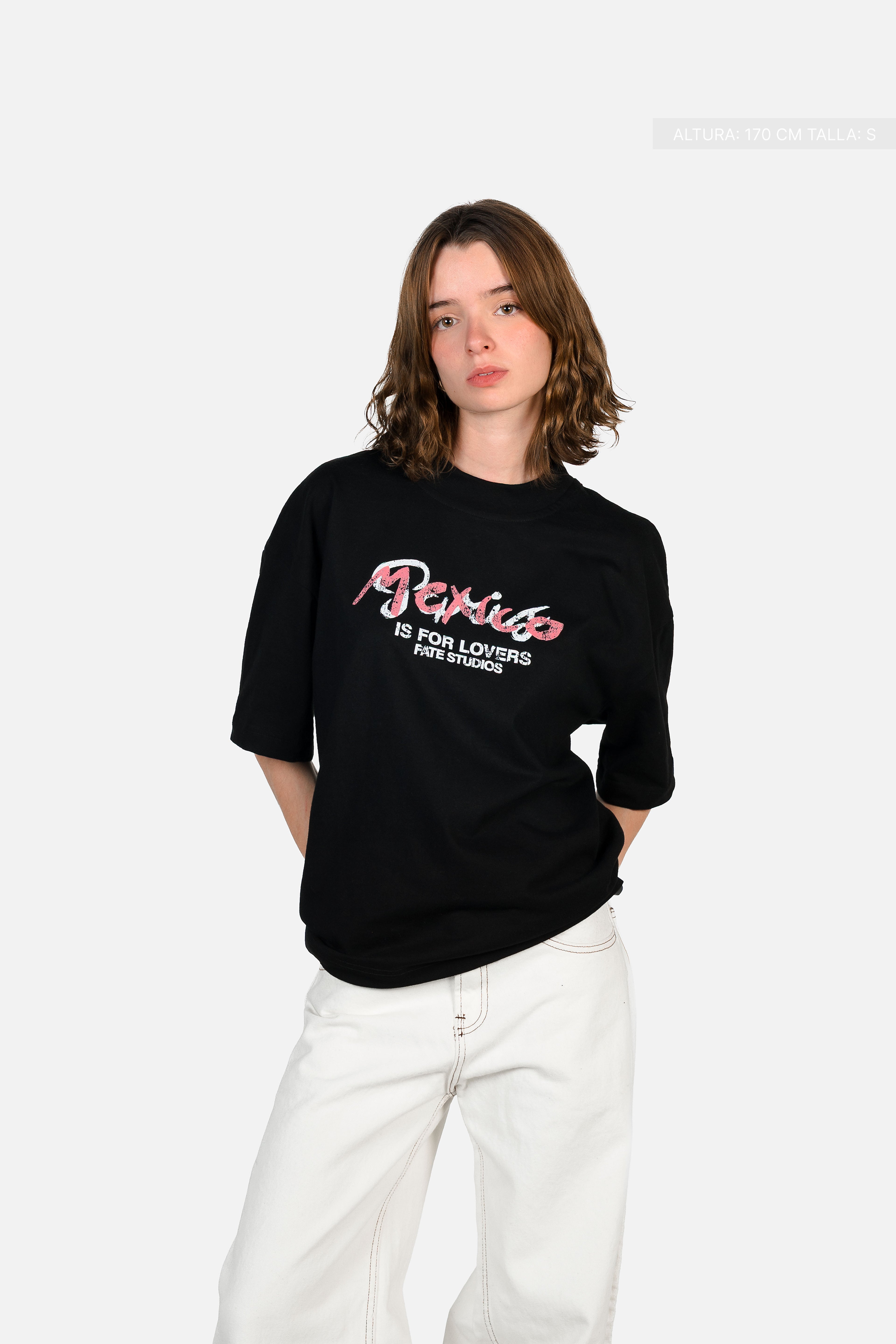Mexico Is For Lovers Fate Studios Tee Black