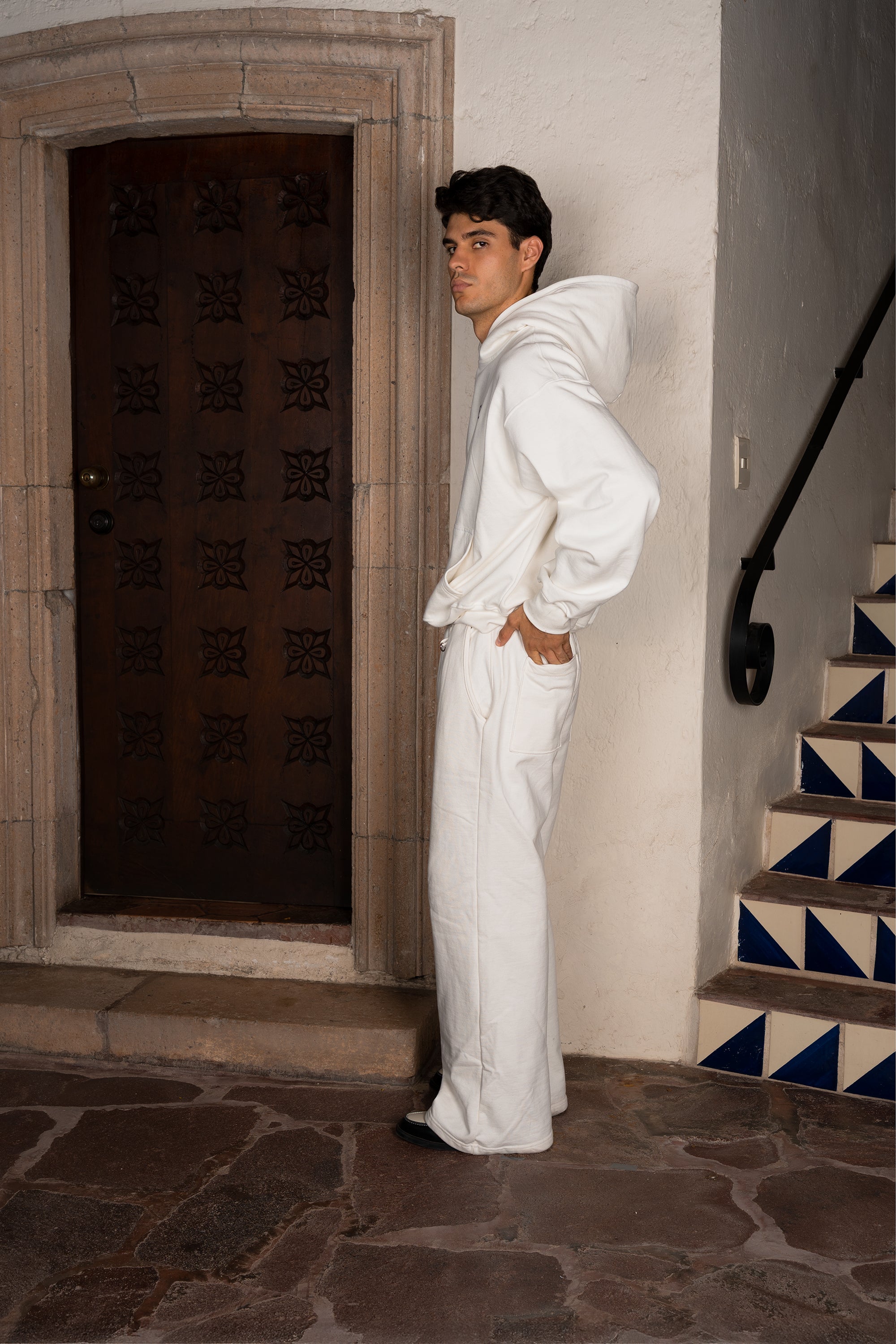 Double Spark Hoodie Ivory