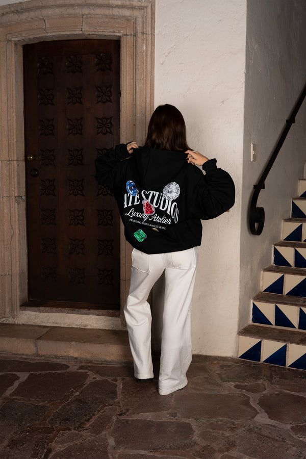 Gems Hoodie Vantablack