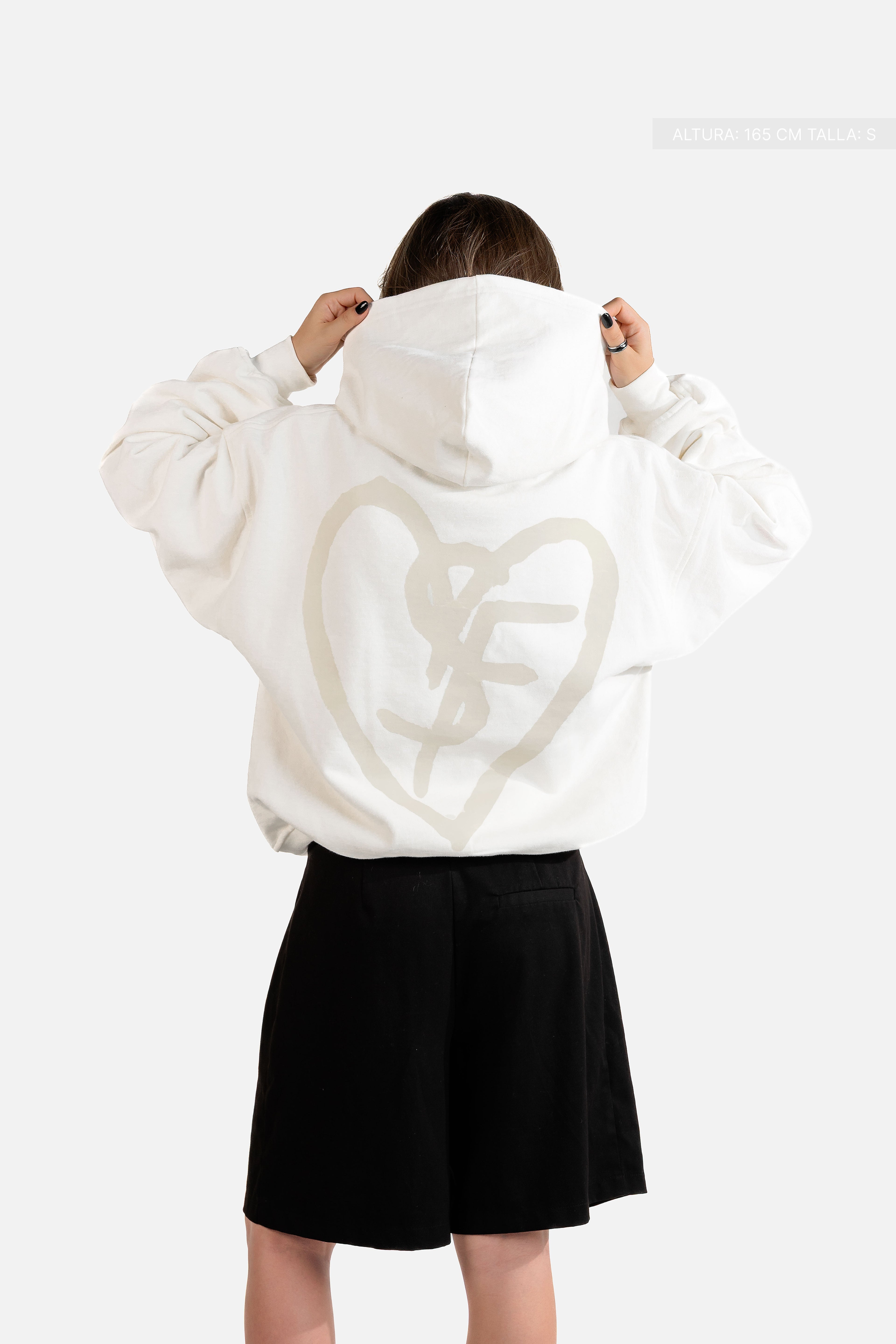 SF Heart Fate Studios Hoodie Ivory