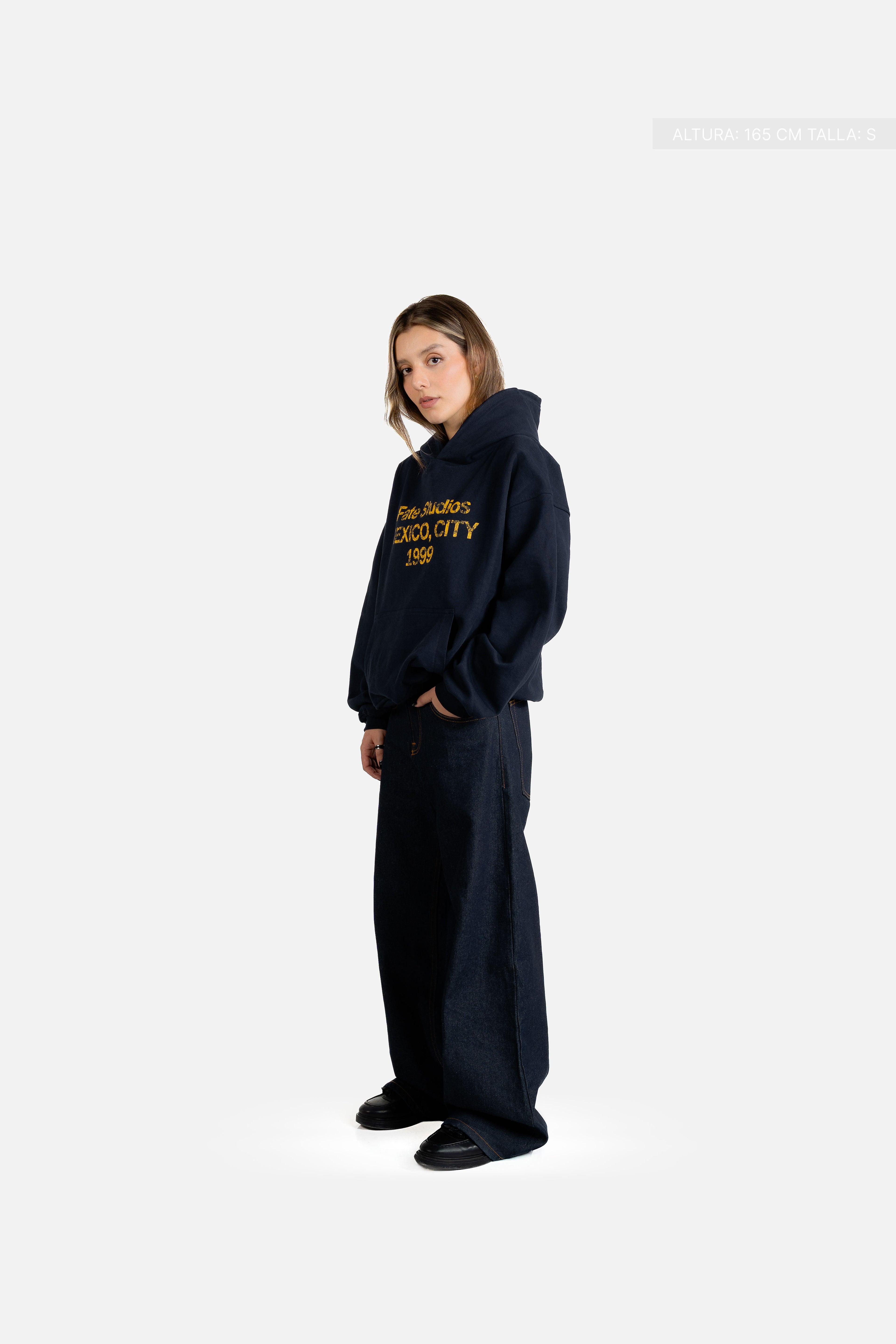 Fate Studios Mexico City 1999 Hoodie Midnight Blue
