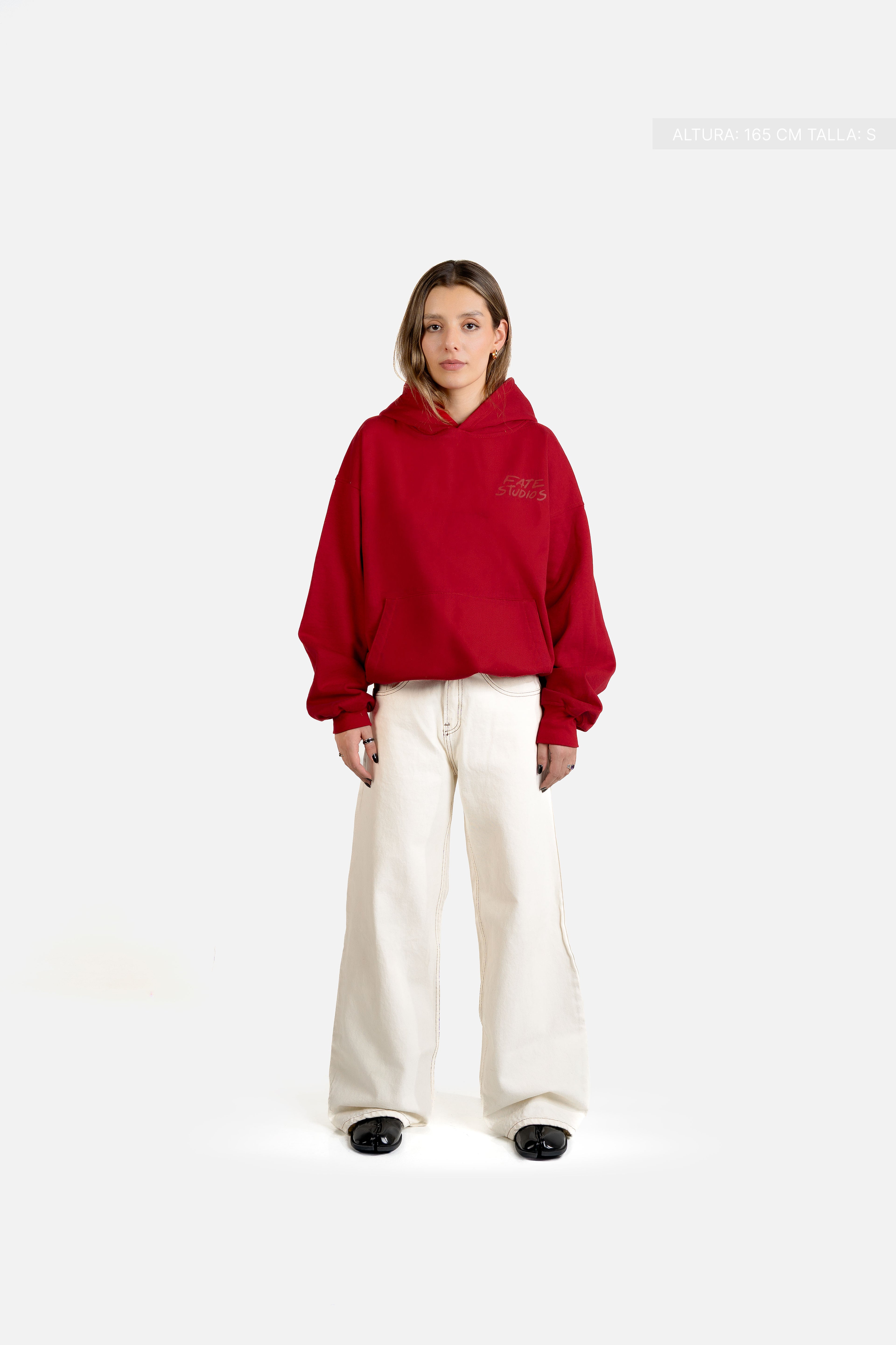 I Told Chat Hoodie Cherry Red
