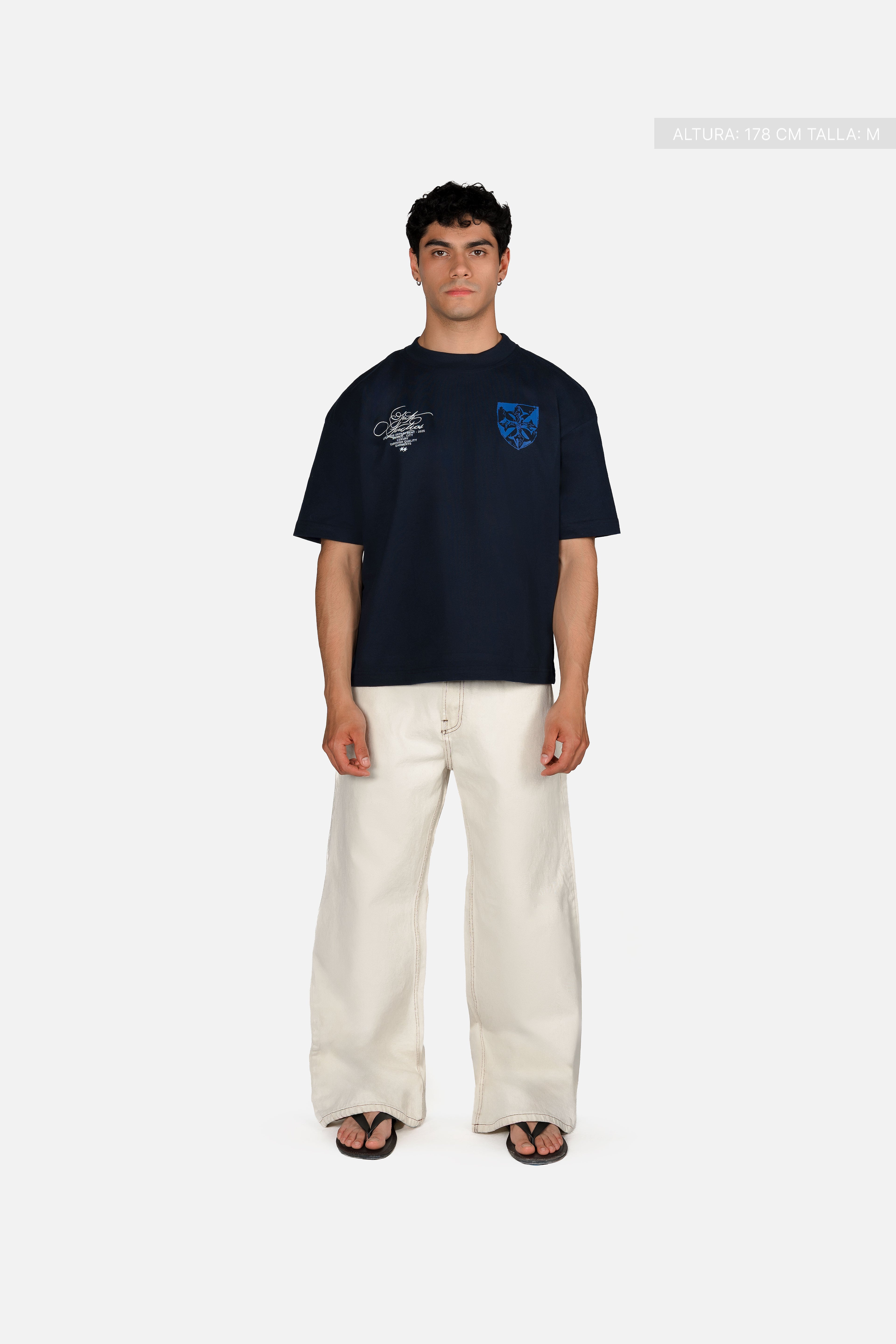 Fate Studios Emblem Tee Navy Blue