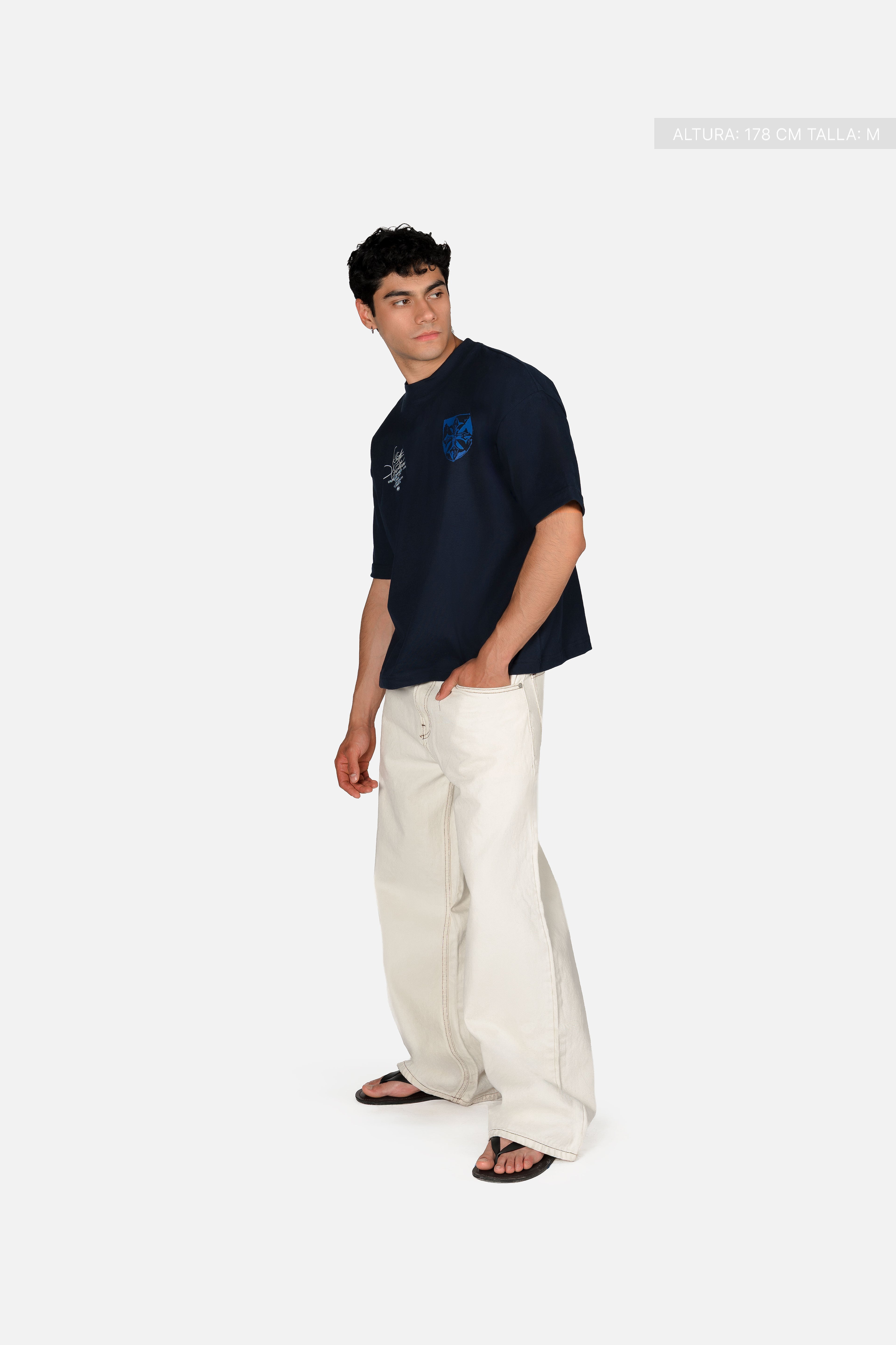 Fate Studios Emblem Tee Navy Blue