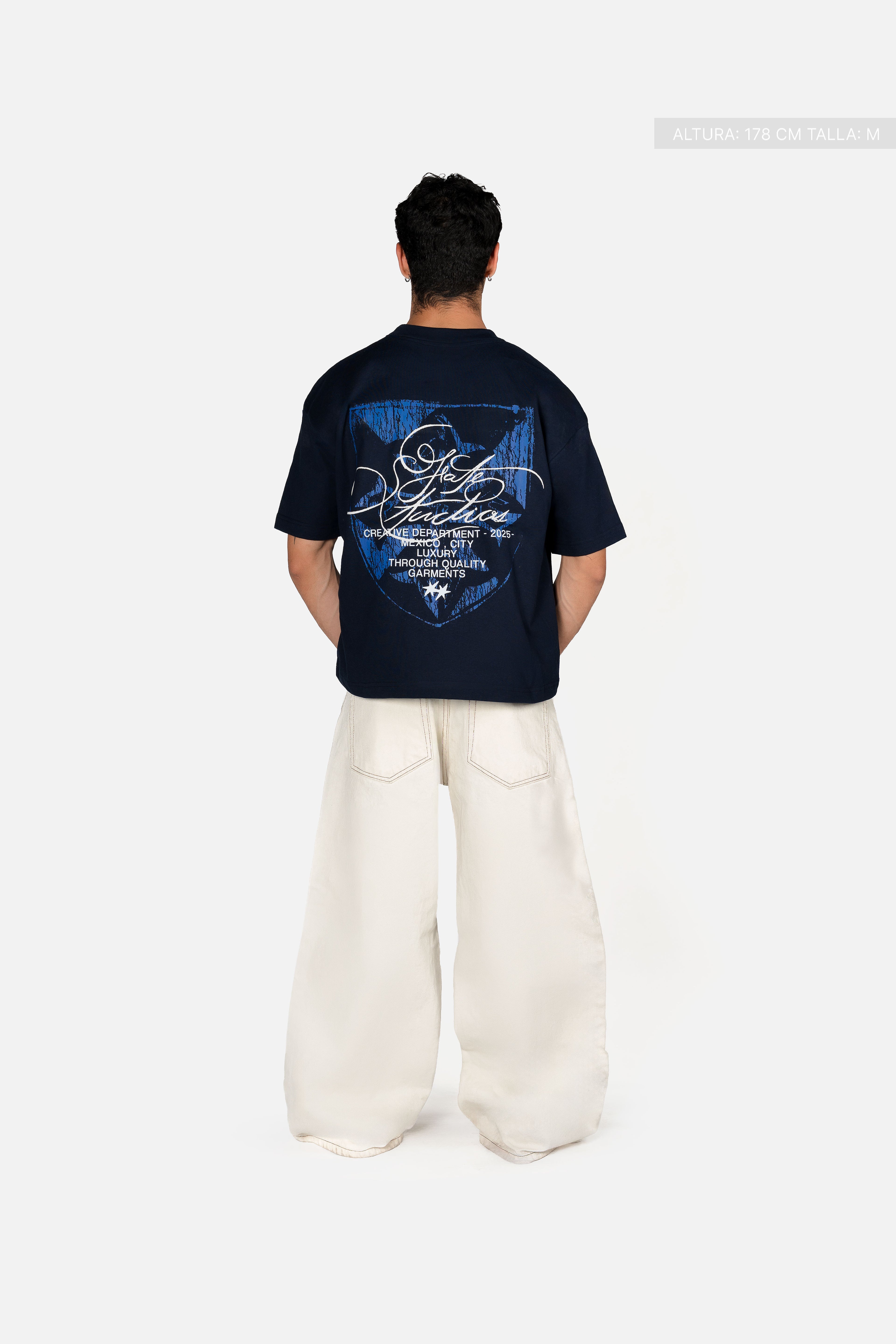 Fate Studios Emblem Tee Navy Blue