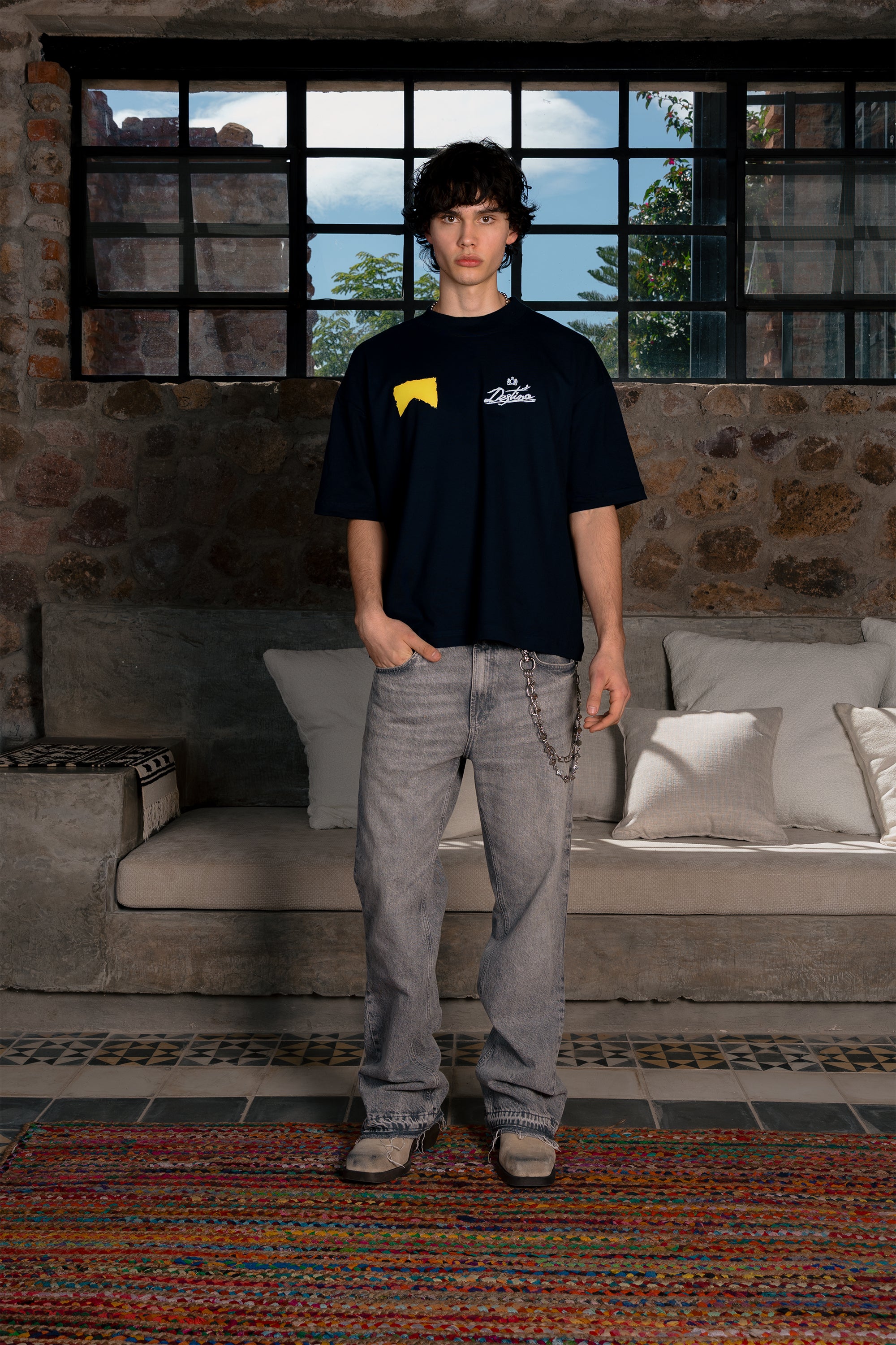 Desire Tee Navy Blue