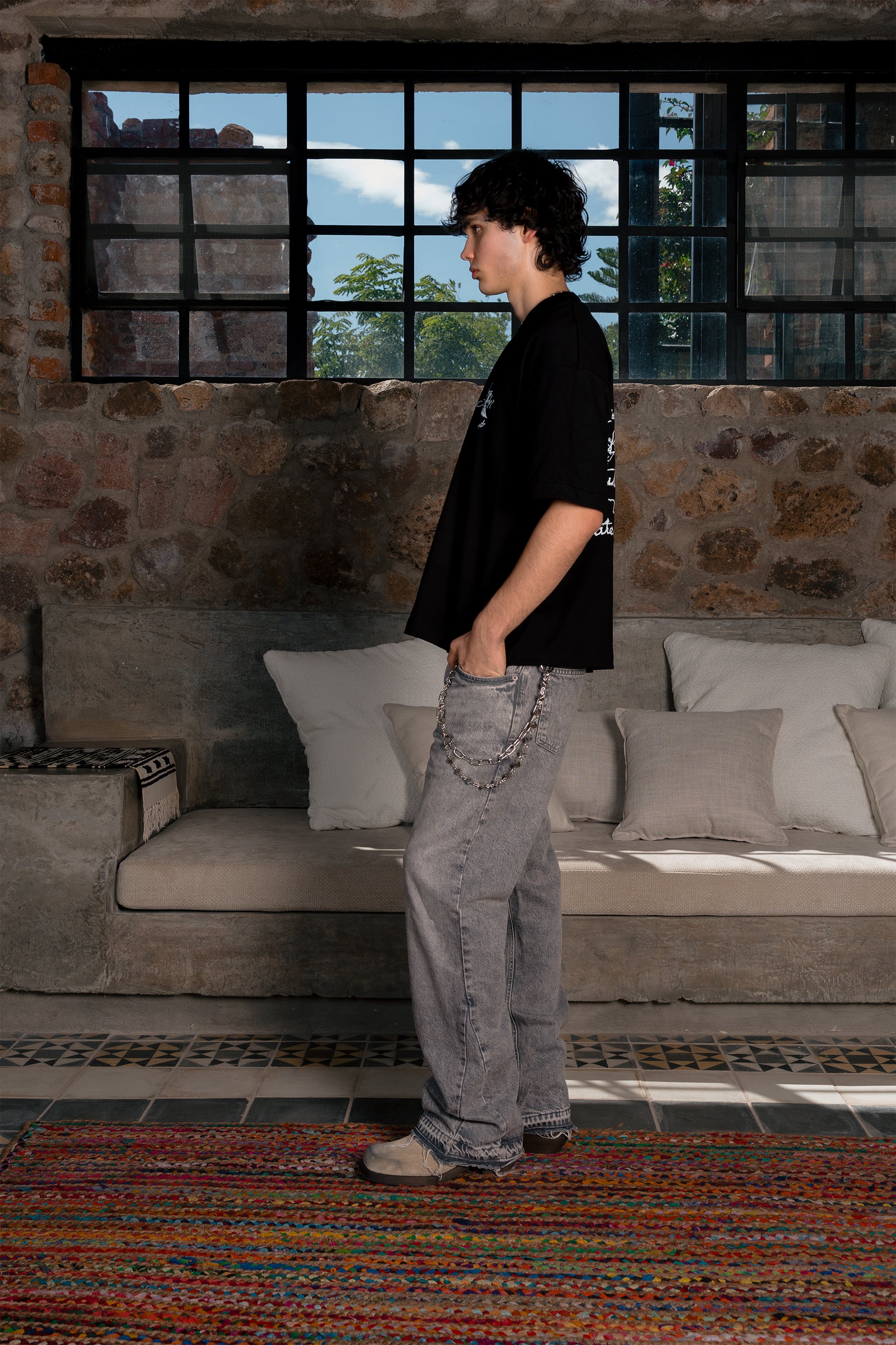 Fragile My Sparks Tee Black