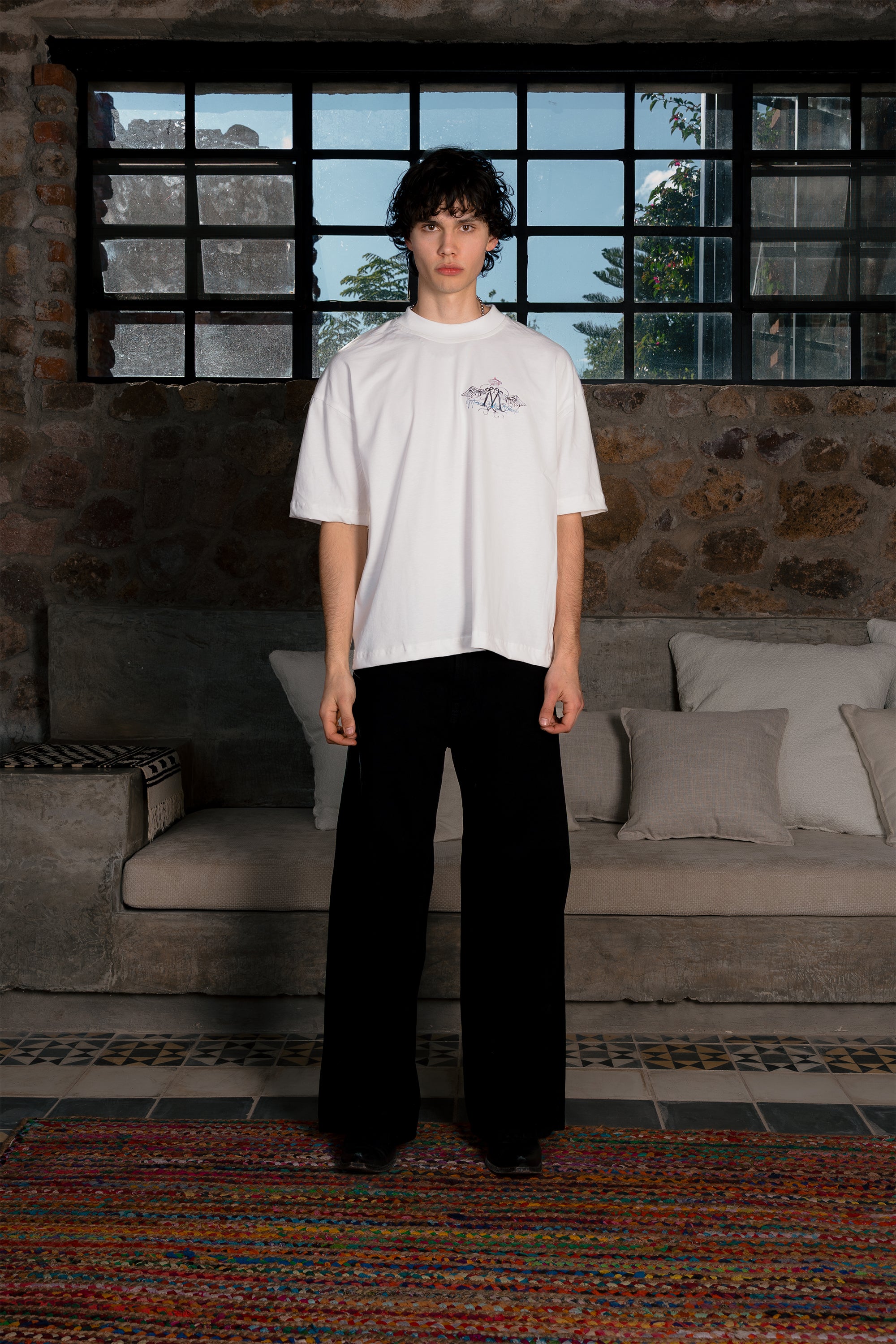 Maison Wings Tee Ivory