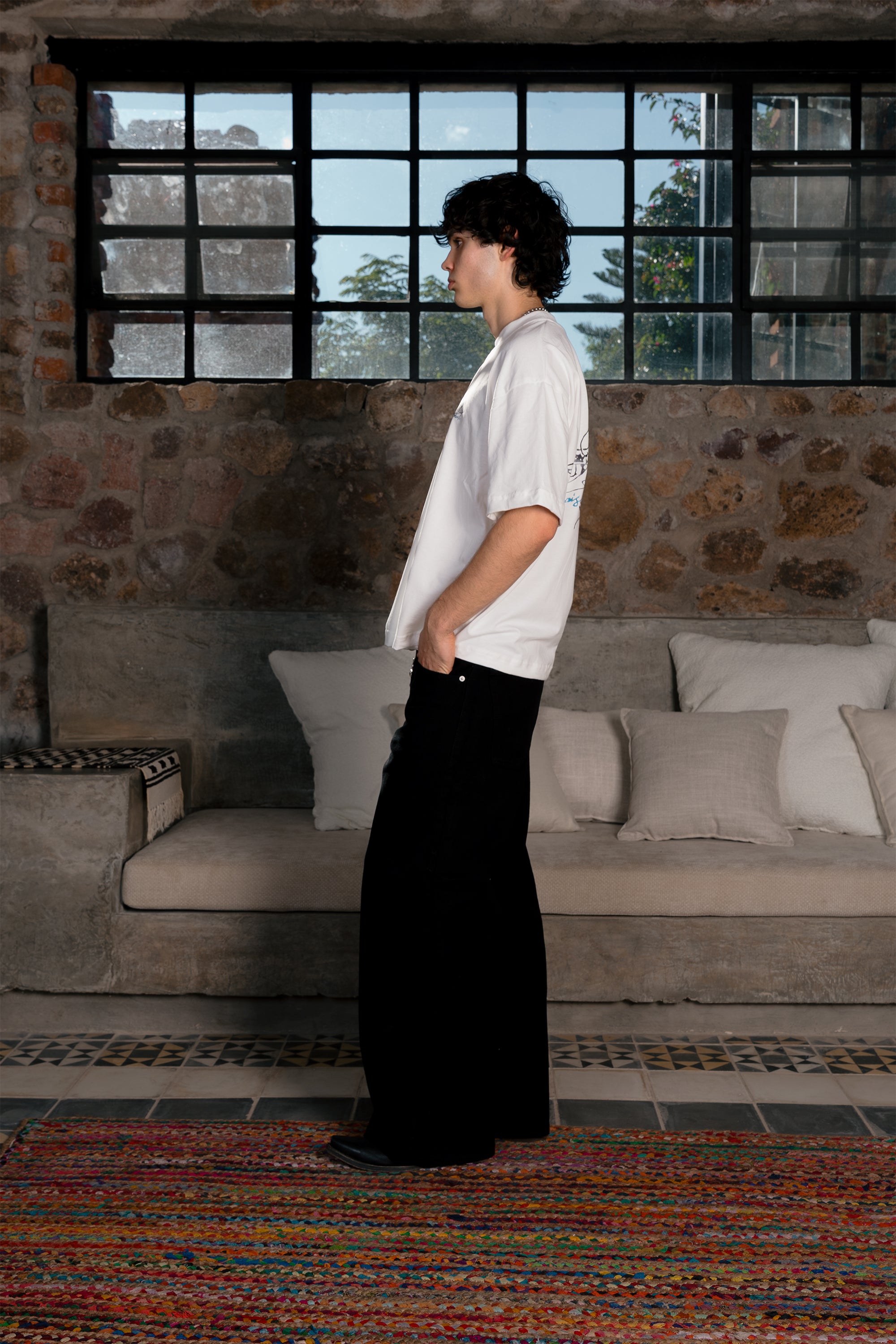 Maison Wings Tee Ivory