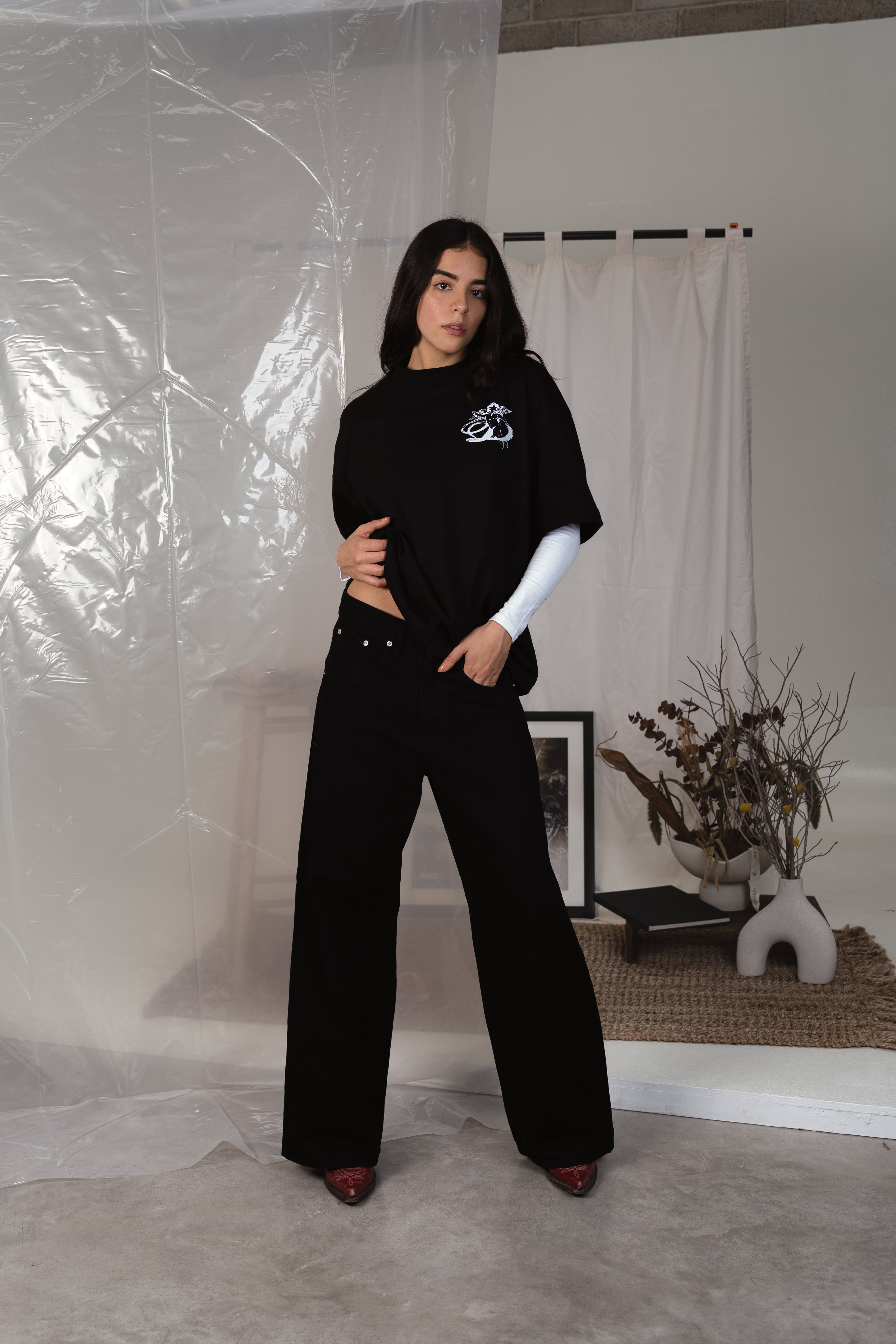 Serafin Sparks Tee Black