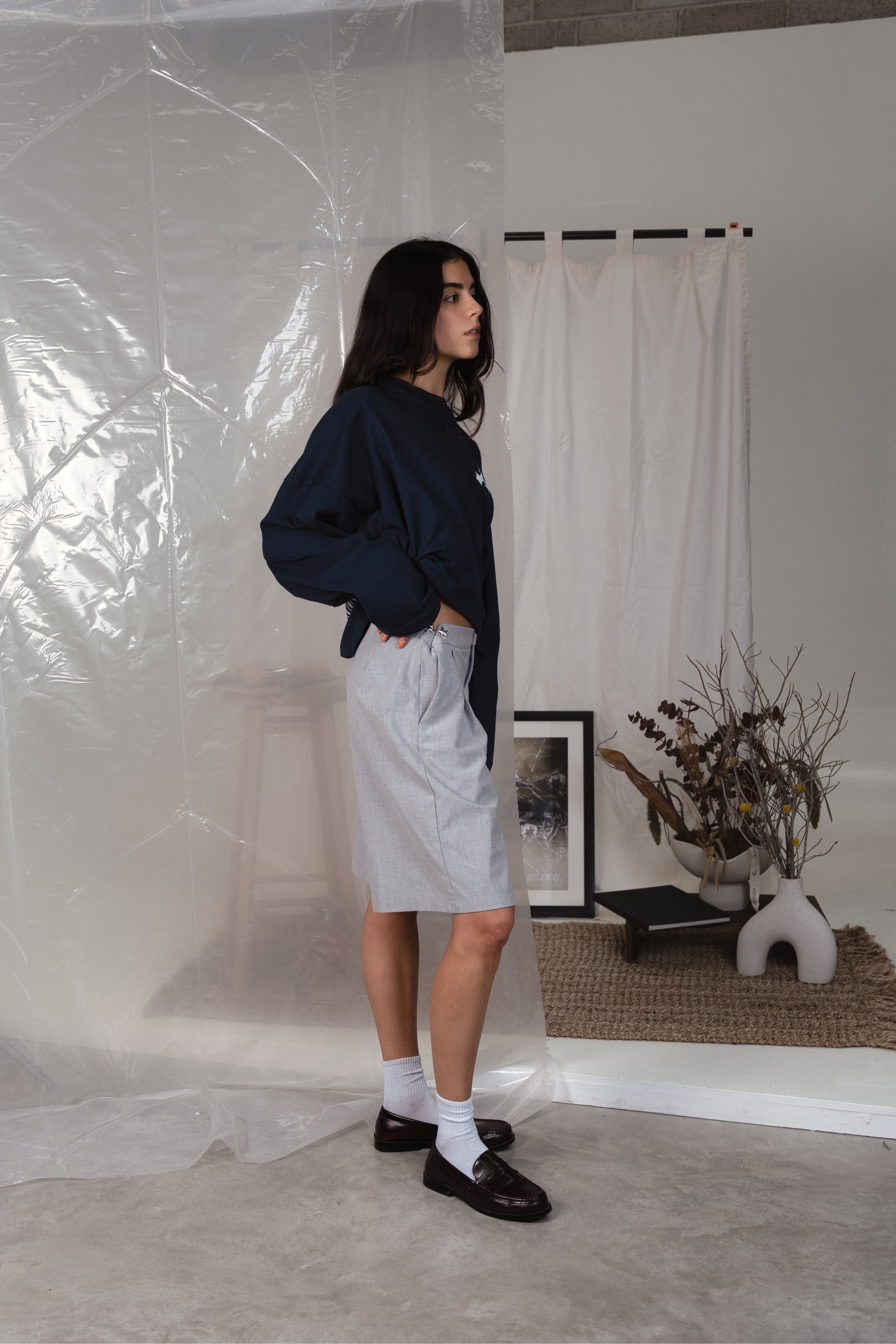 F Stars Longsleeve Navy Blue