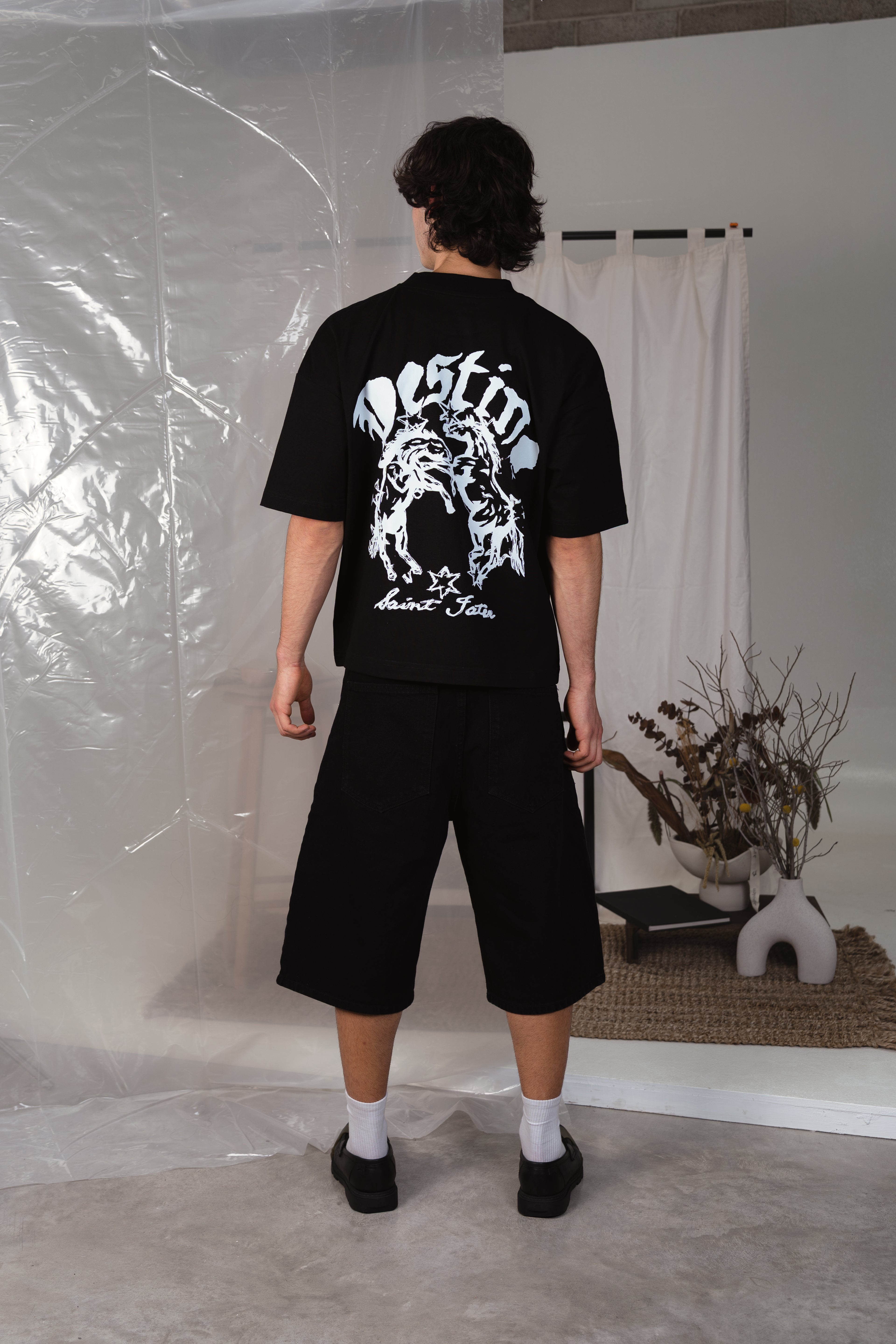 Saint Horses Tee Black