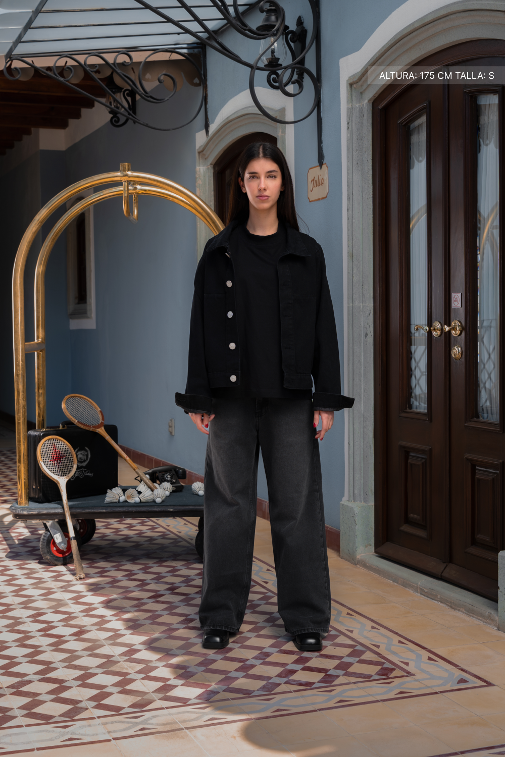 Denim Jacket Deep Black