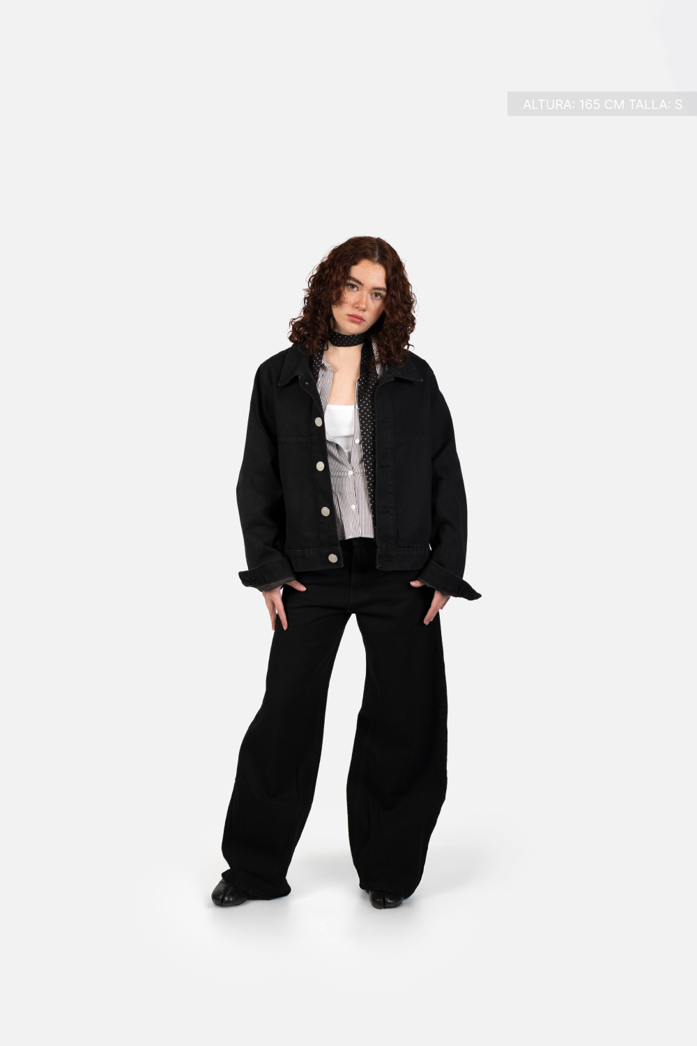 Denim Jacket Deep Black