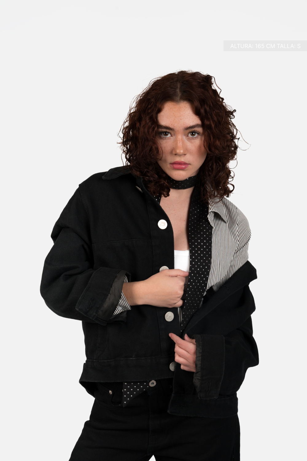 Denim Jacket Deep Black