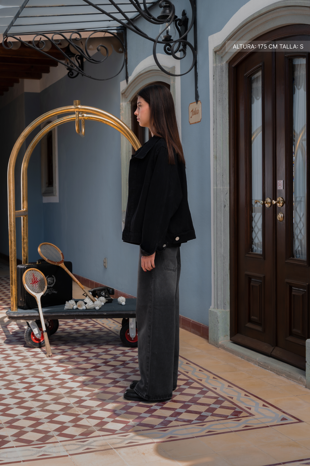 Denim Jacket Deep Black