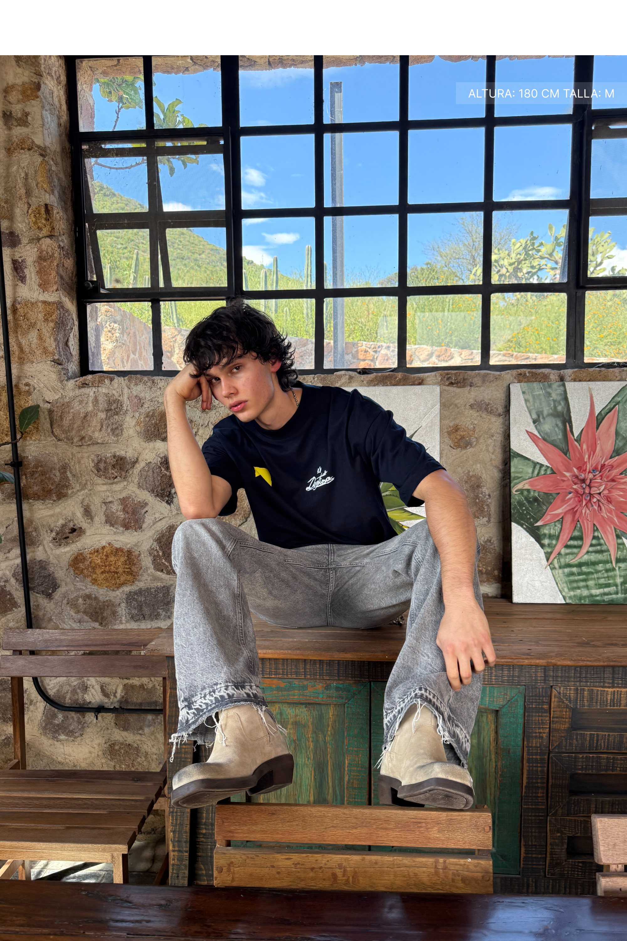 Desire Tee Navy Blue