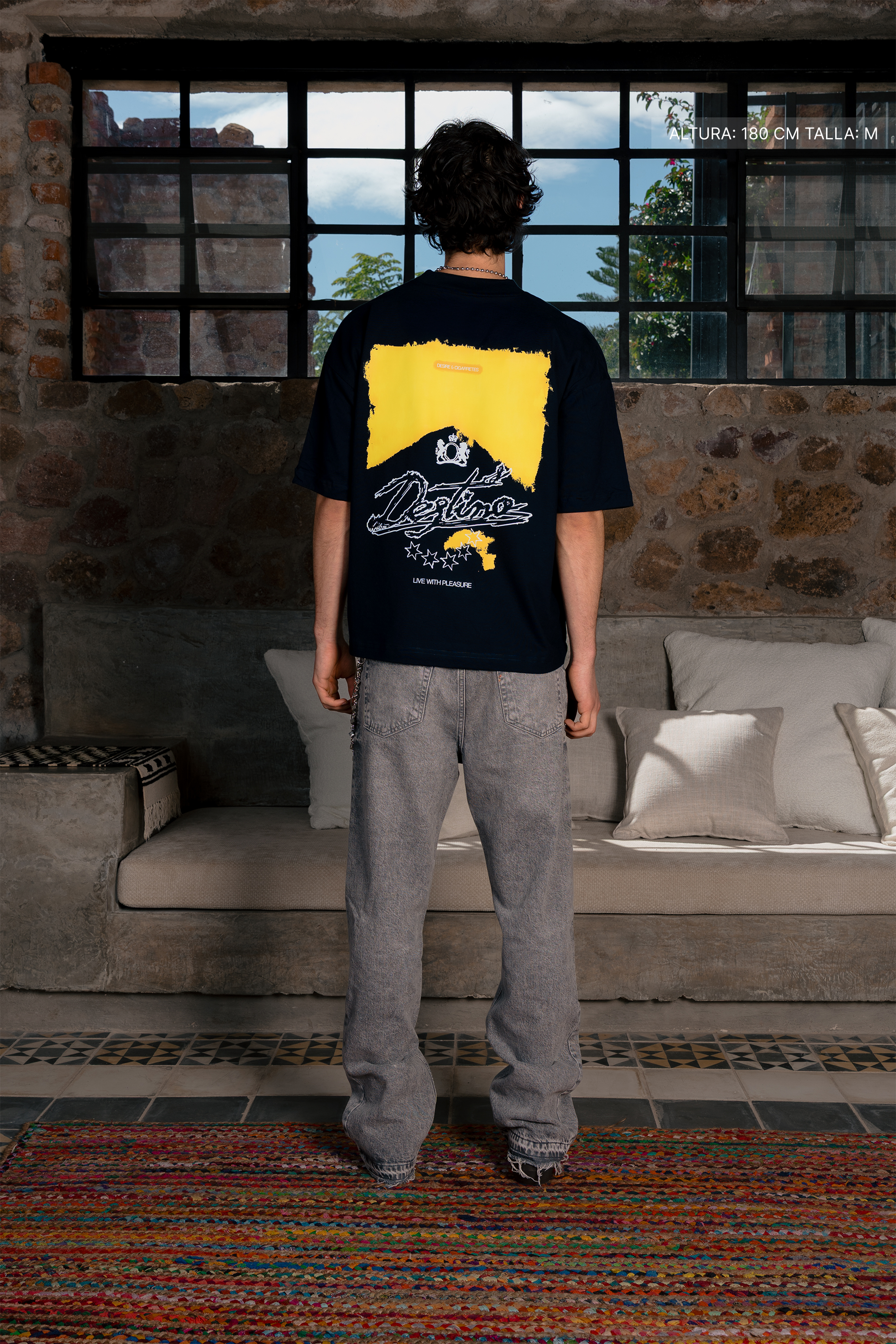 Desire Tee Navy Blue