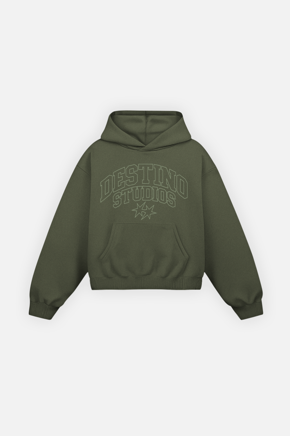Destino Studios Hoodie Green Forest