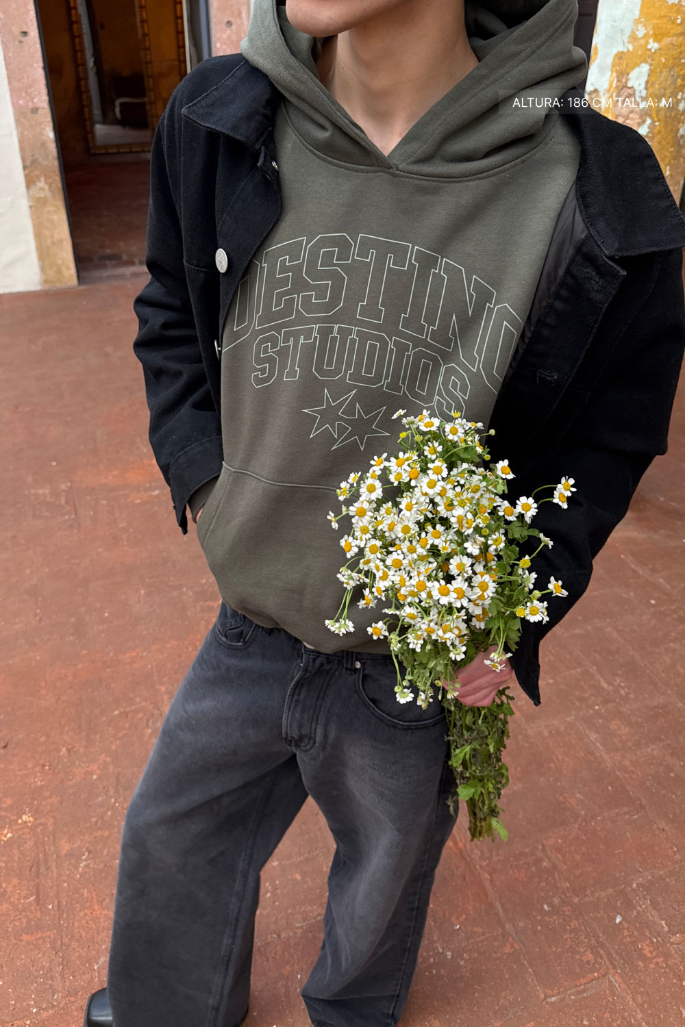 Destino Studios Hoodie Green Forest