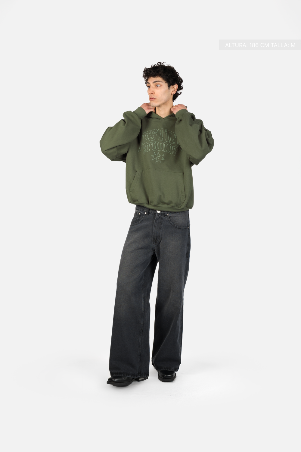 Destino Studios Hoodie Green Forest