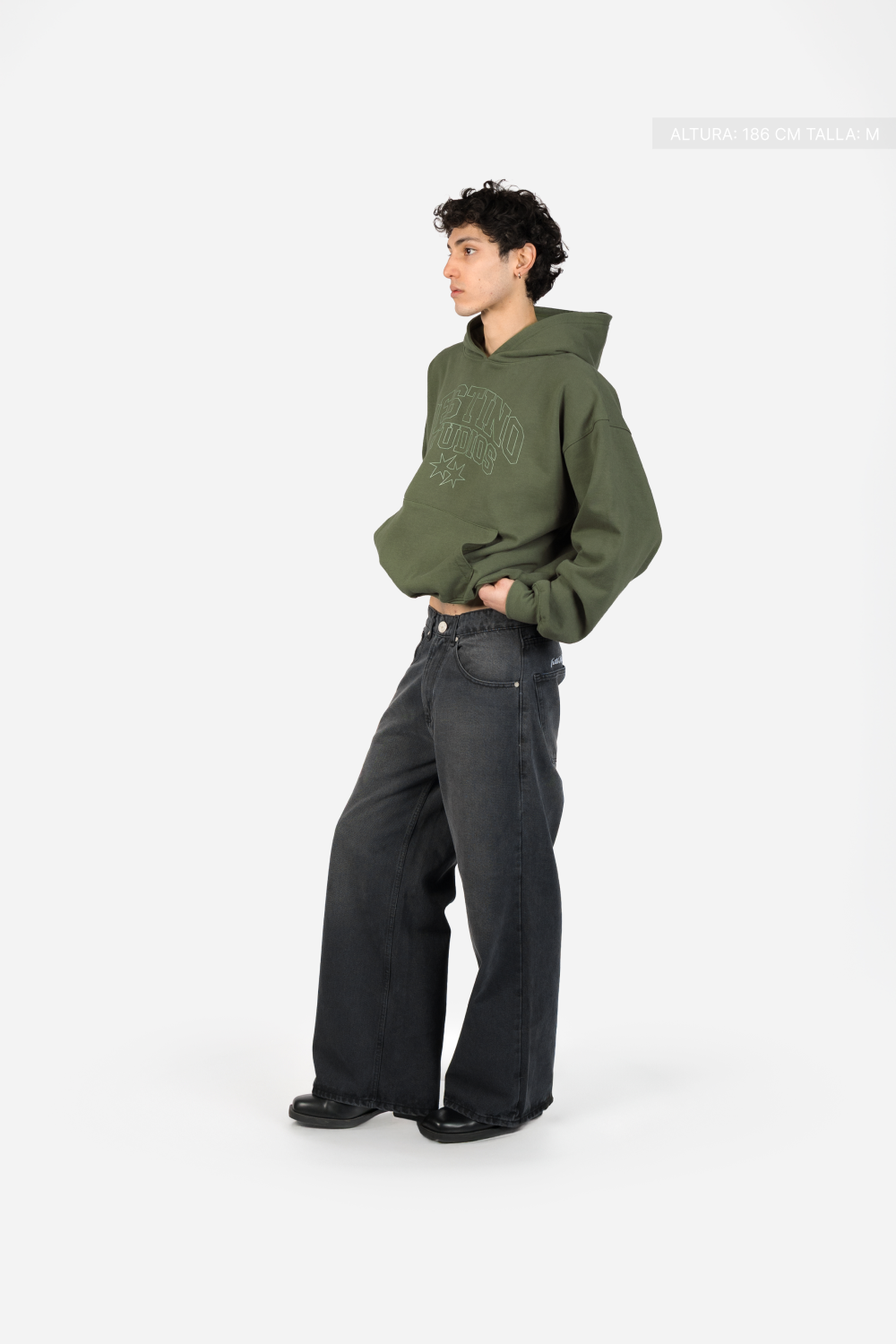 Destino Studios Hoodie Green Forest