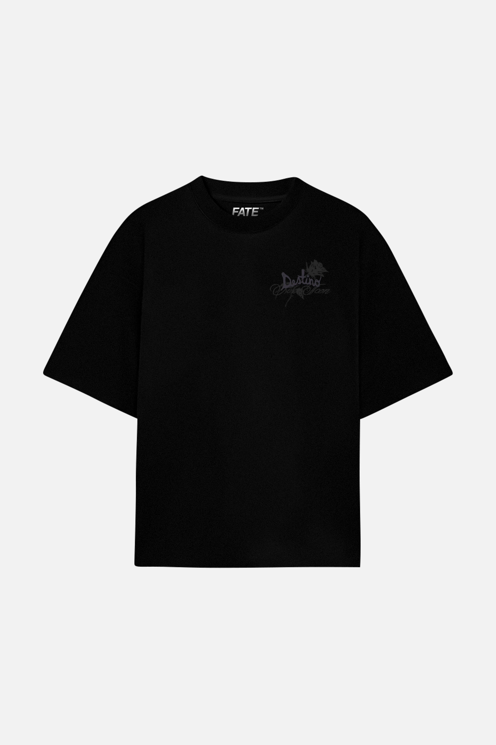 Destino Wilted Devotion Tee Black